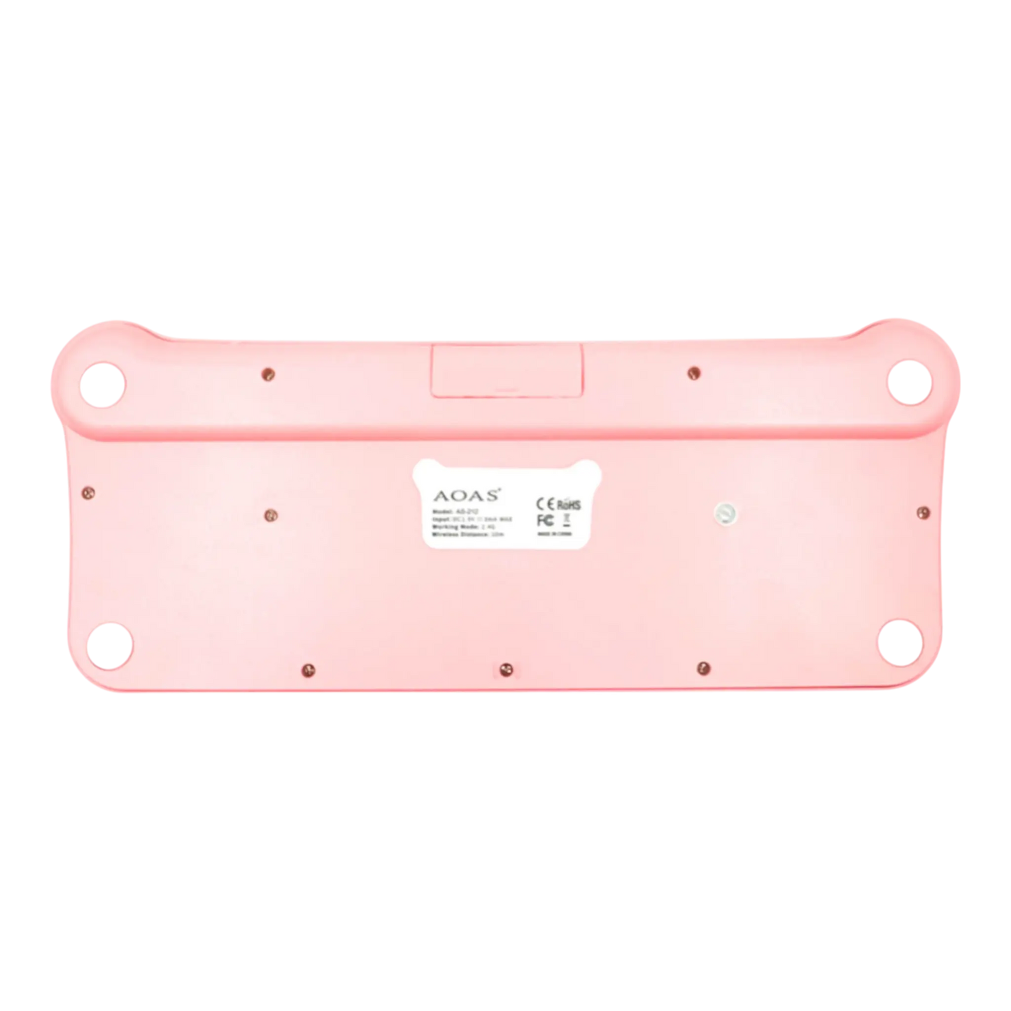 COMBO TECLADO DE MEMBRANA | AOAS AS-212 ROSADO