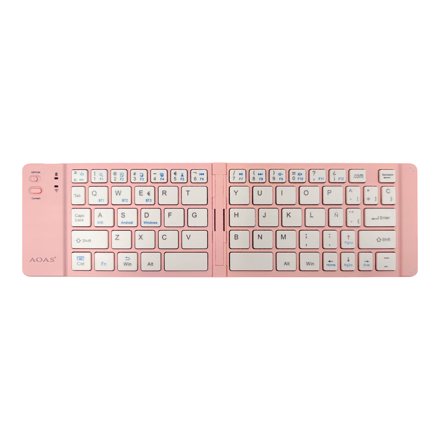 TECLADO PLEGABLE | AOAS A-1006 ROSADO
