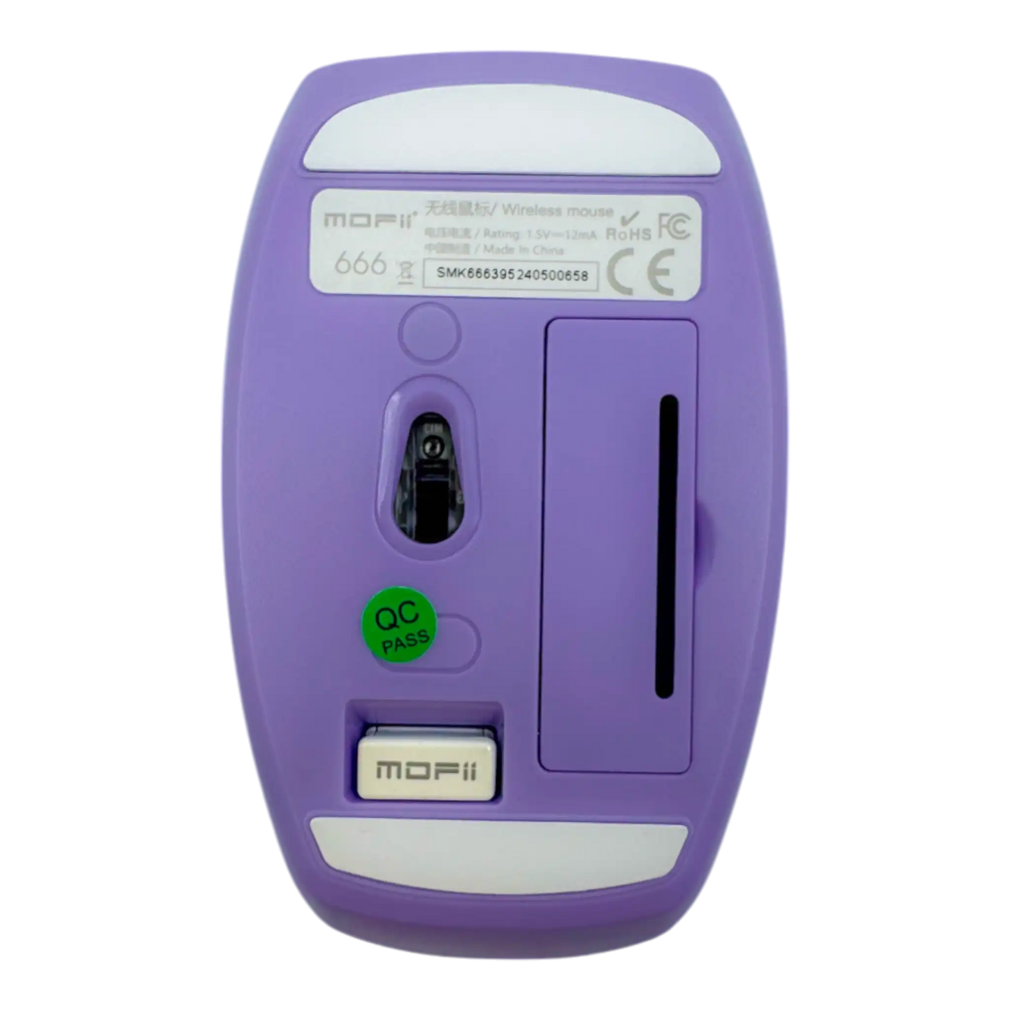 COMBO TECLADO Y MOUSE SILENCIOSO MOFII 0060-MORADO