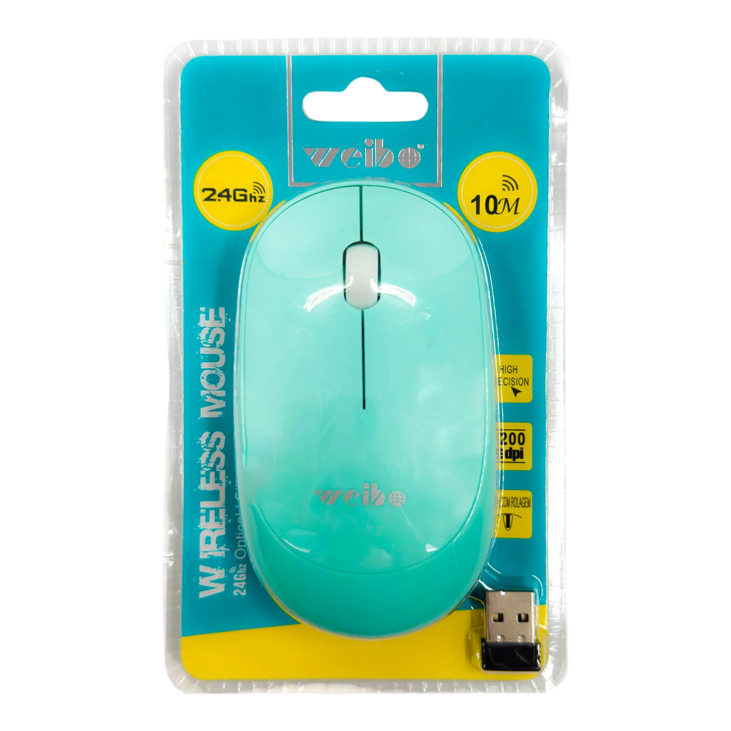 MOUSE INALÁMBRICO | WEIBO 2822B AZUL