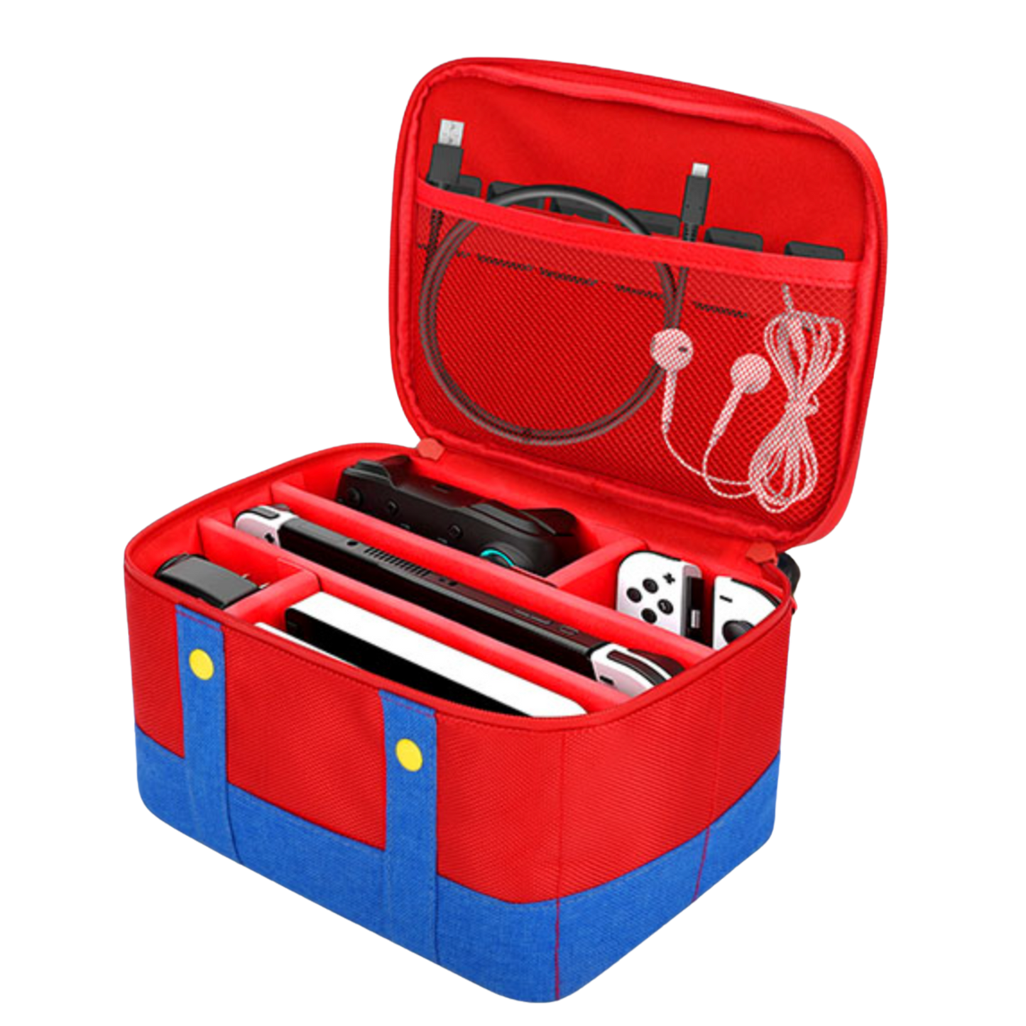 FUNDA DE VIAJE PARA NINTENDO SWITCH-MARIO