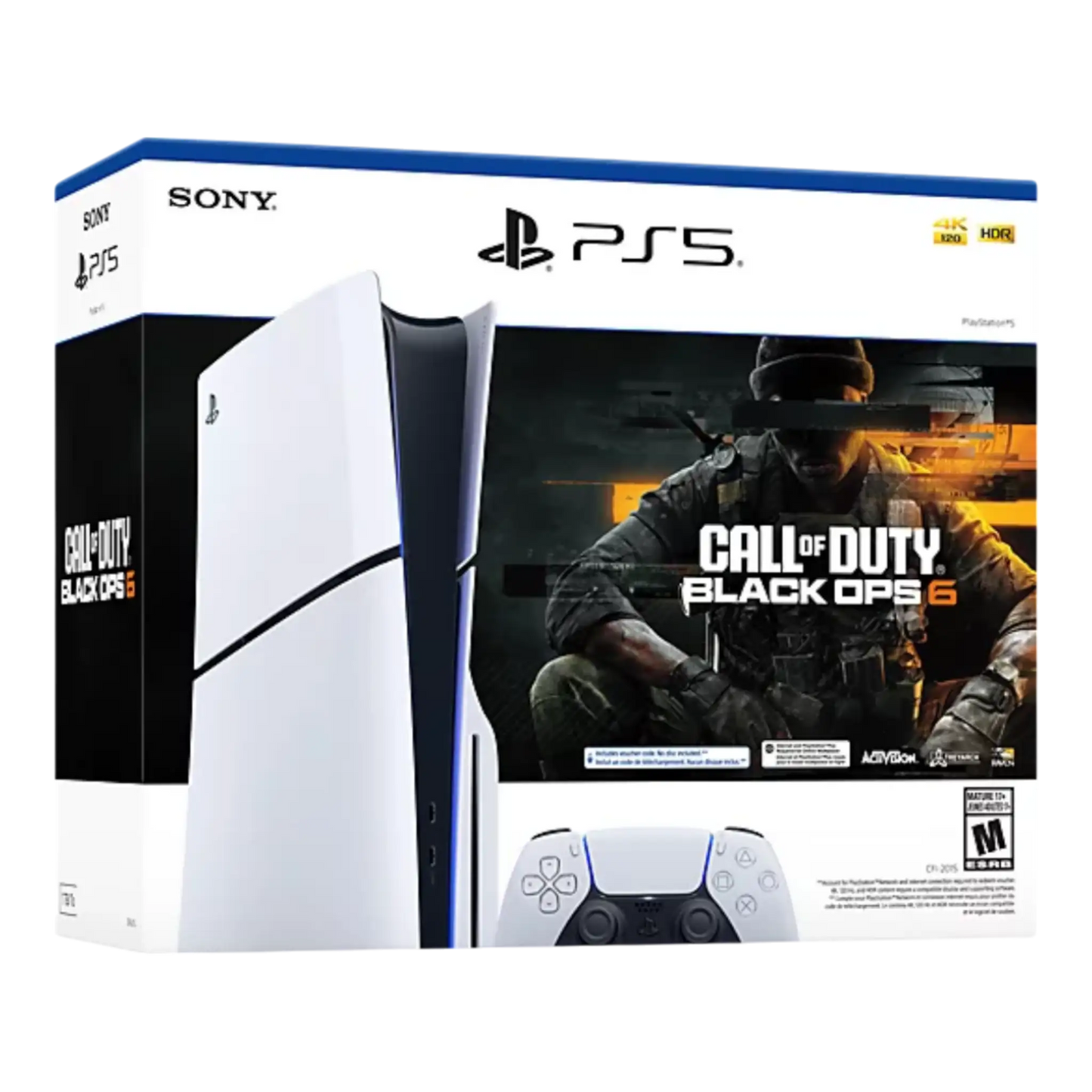 PLAY STATION 5 SLIM CON LECTOR DE CD VERSIÓN AMERICANA - Paquete Call of Duty®: Black Ops 6