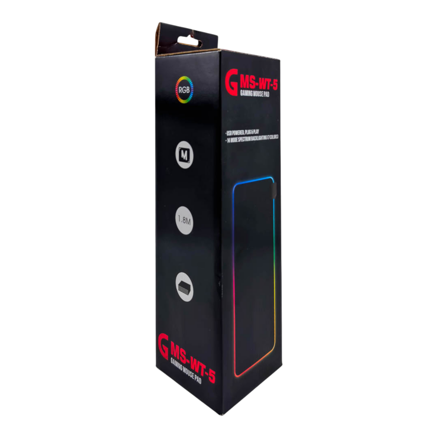 PAD MOUSE GAMER RGB DE 80X30CM