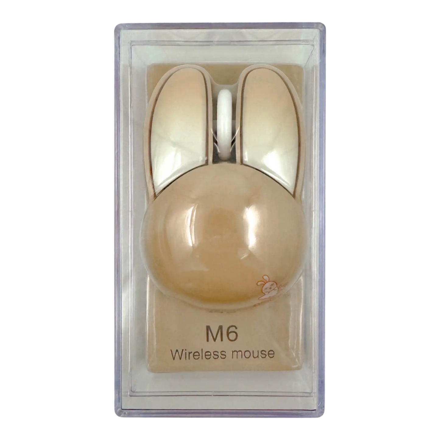 MOUSE INALAMBRICO SILENCIOSO M6. MOFII BEIGE