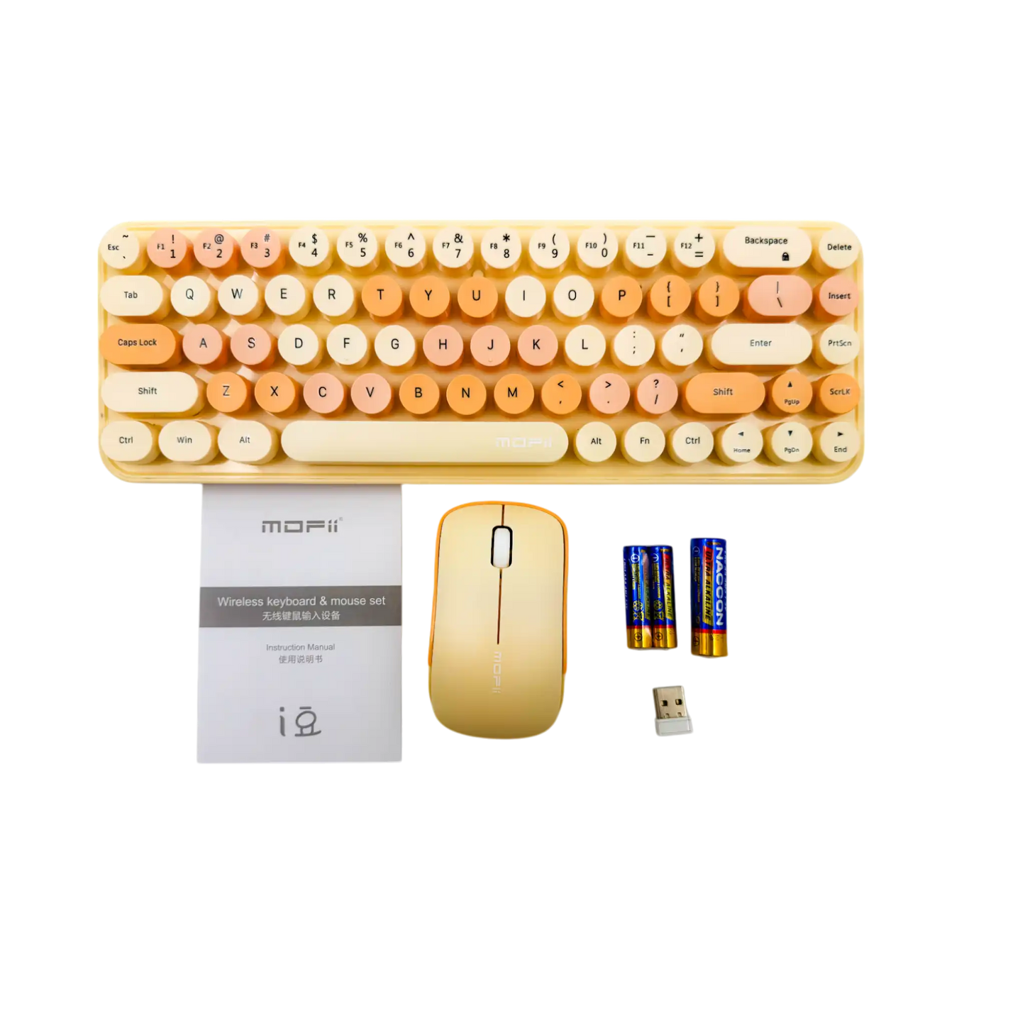 COMBO TECLADO Y MOUSE MOFII 0059-HABANO