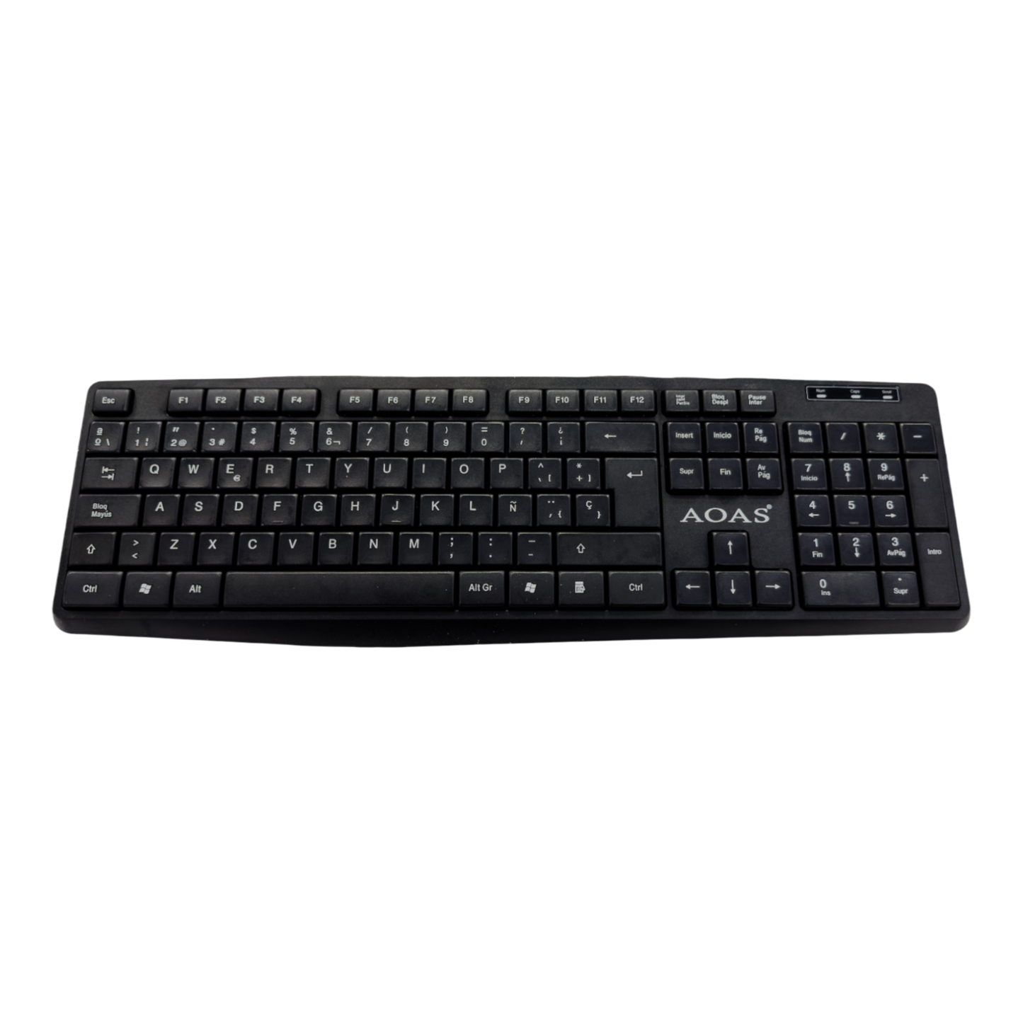 TECLADO CON CABLE DE MEMBRANA AOAS A-1013
