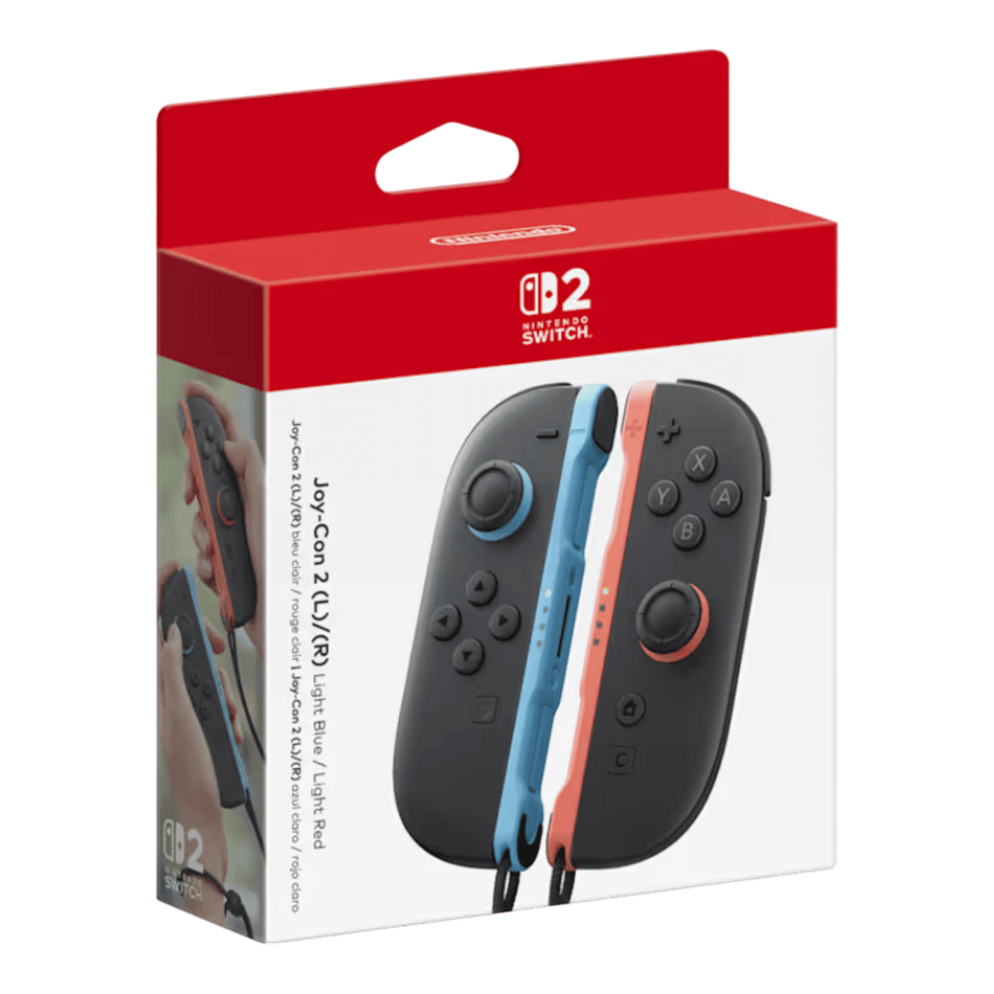JOY-CON 2 ORIGINAL AZUL/ ROJO CLARO
