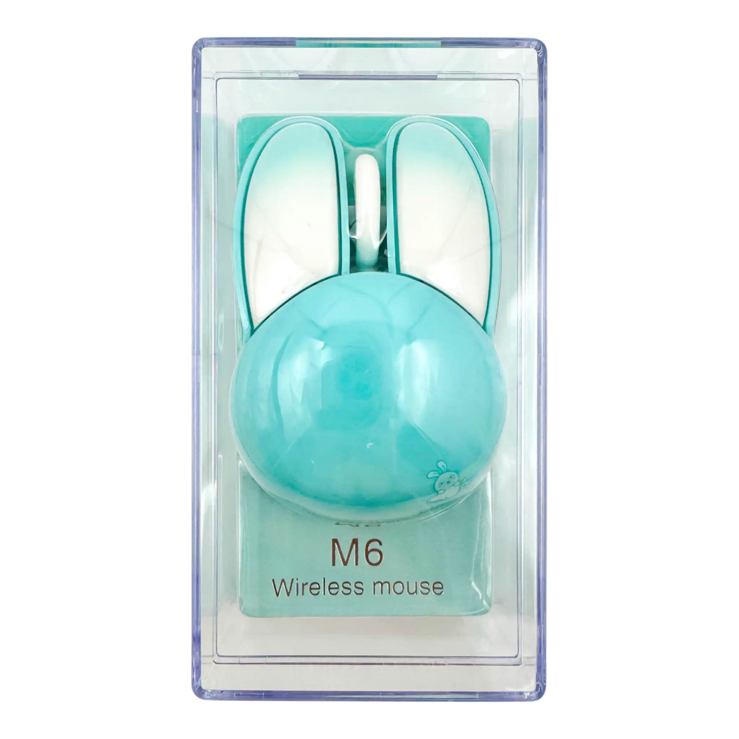 MOUSE INALAMBRICO SILENCIOSO M6. MOFII TURQUESA