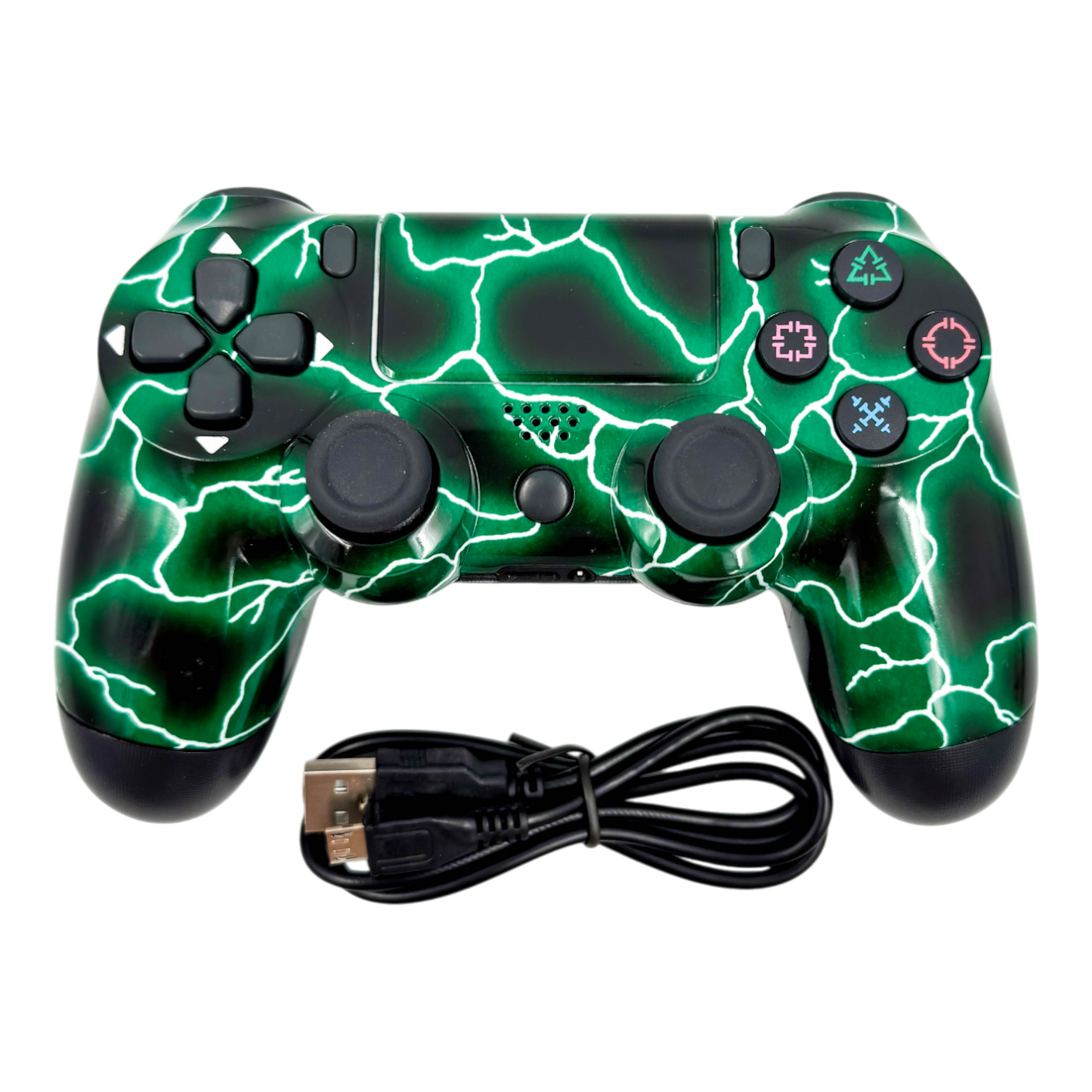 CONTROLES GENERICOS PLAY 4 - NEGRO CON DETALLES