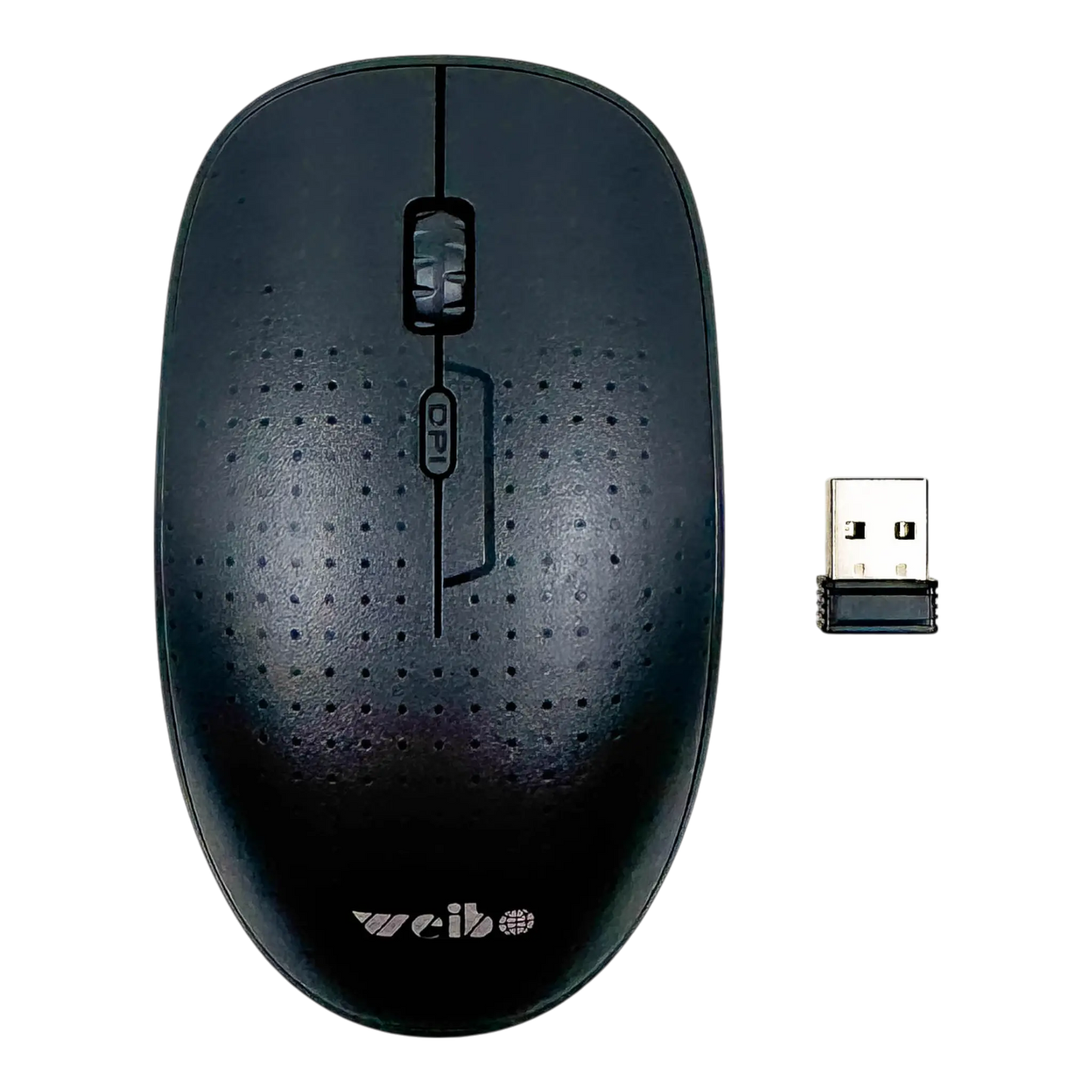 MOUSE INALÁMBRICO WEIBO 2835B NEGRO