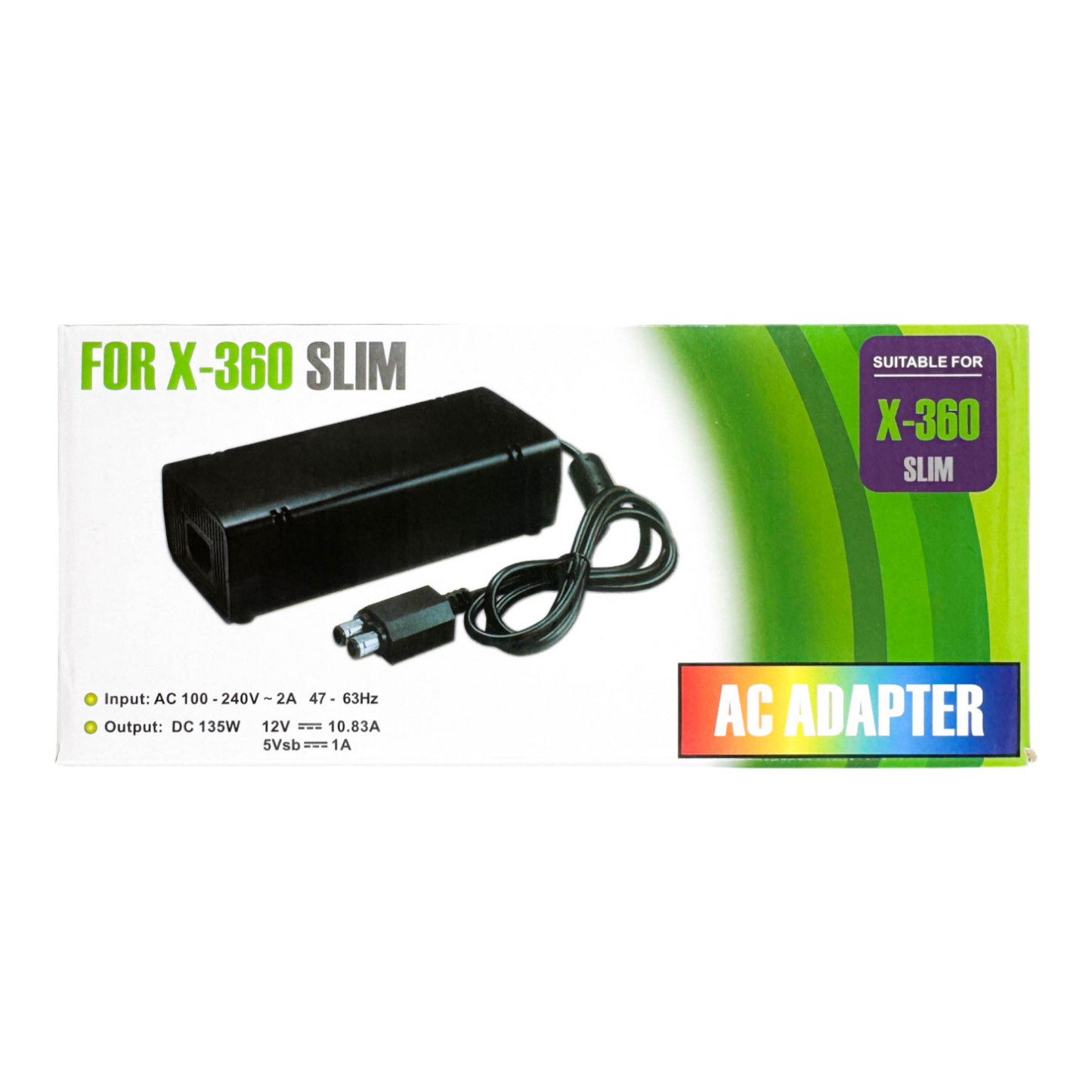 FUENTE DE PODER XBOX 360 SLIM GENÉRICA