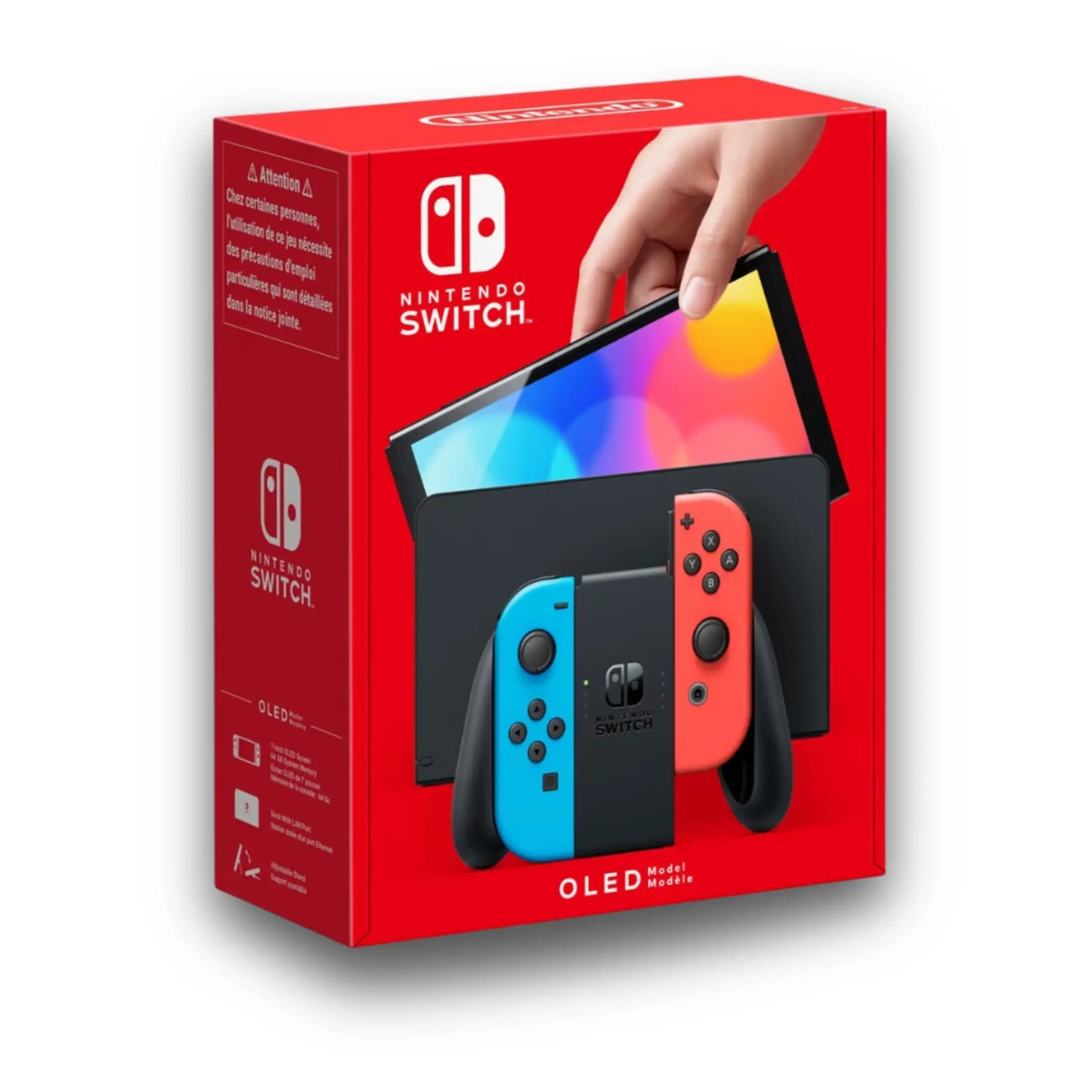 NINTENDO SWITCH | MODELO OLED ROJO Y AZUL NEÓN