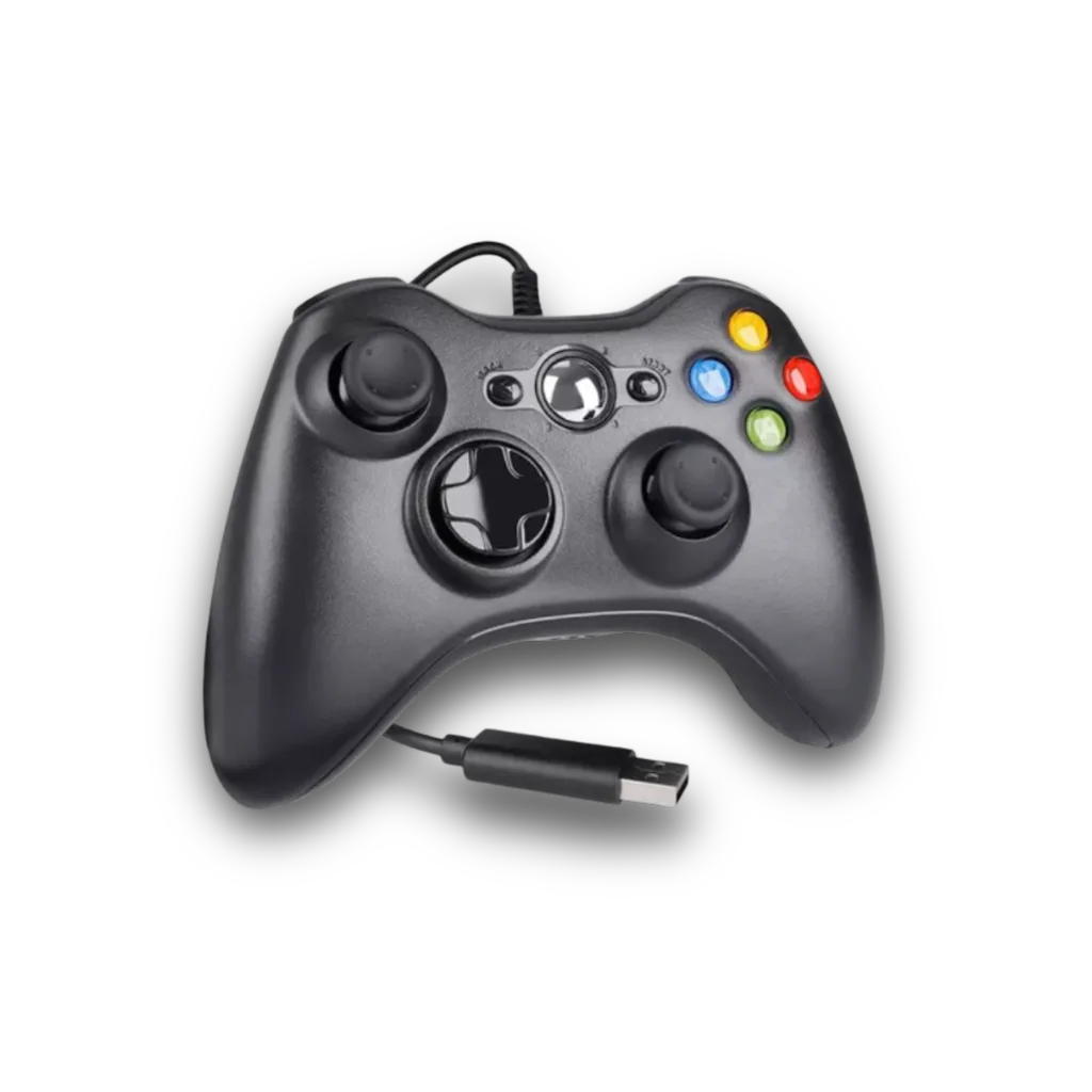 CONTROL GENÉRICO CON CABLE XBOX 360 Y PC