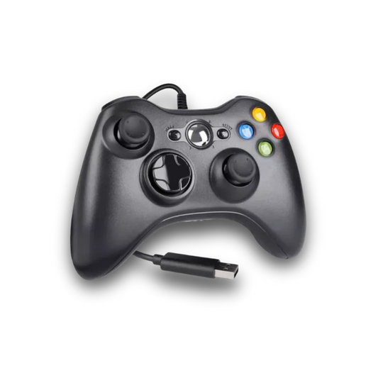 CONTROL GENÉRICO CON CABLE XBOX 360 Y PC