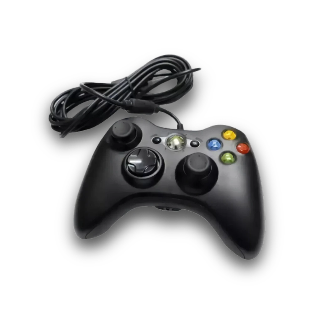 CONTROL GENÉRICO CON CABLE XBOX 360 Y PC