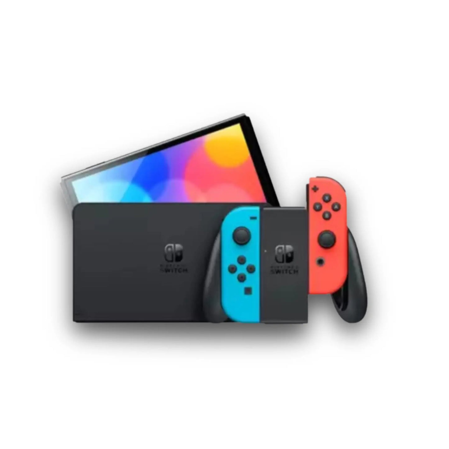 NINTENDO SWITCH | MODELO OLED ROJO Y AZUL NEÓN