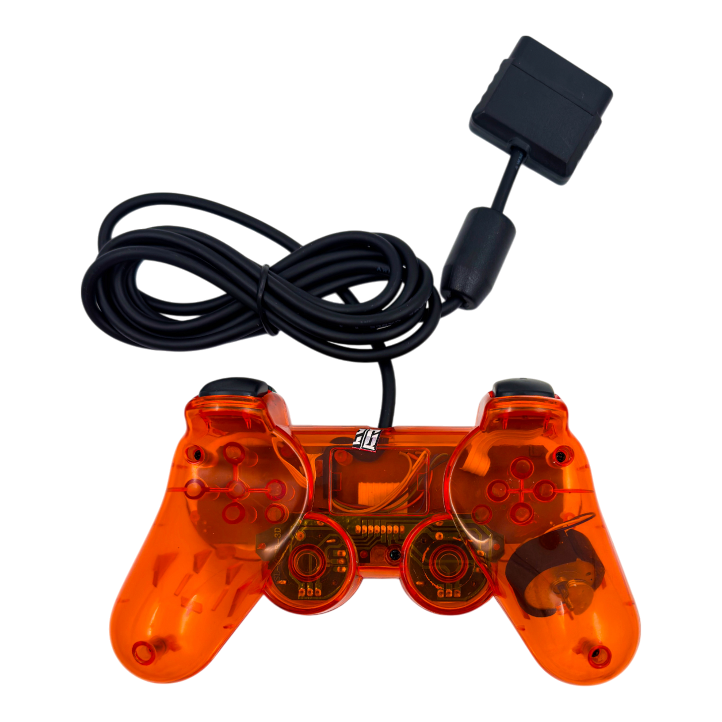 CONTROLES GENERICOS CON CABLE PLAY 2 - NARANJA