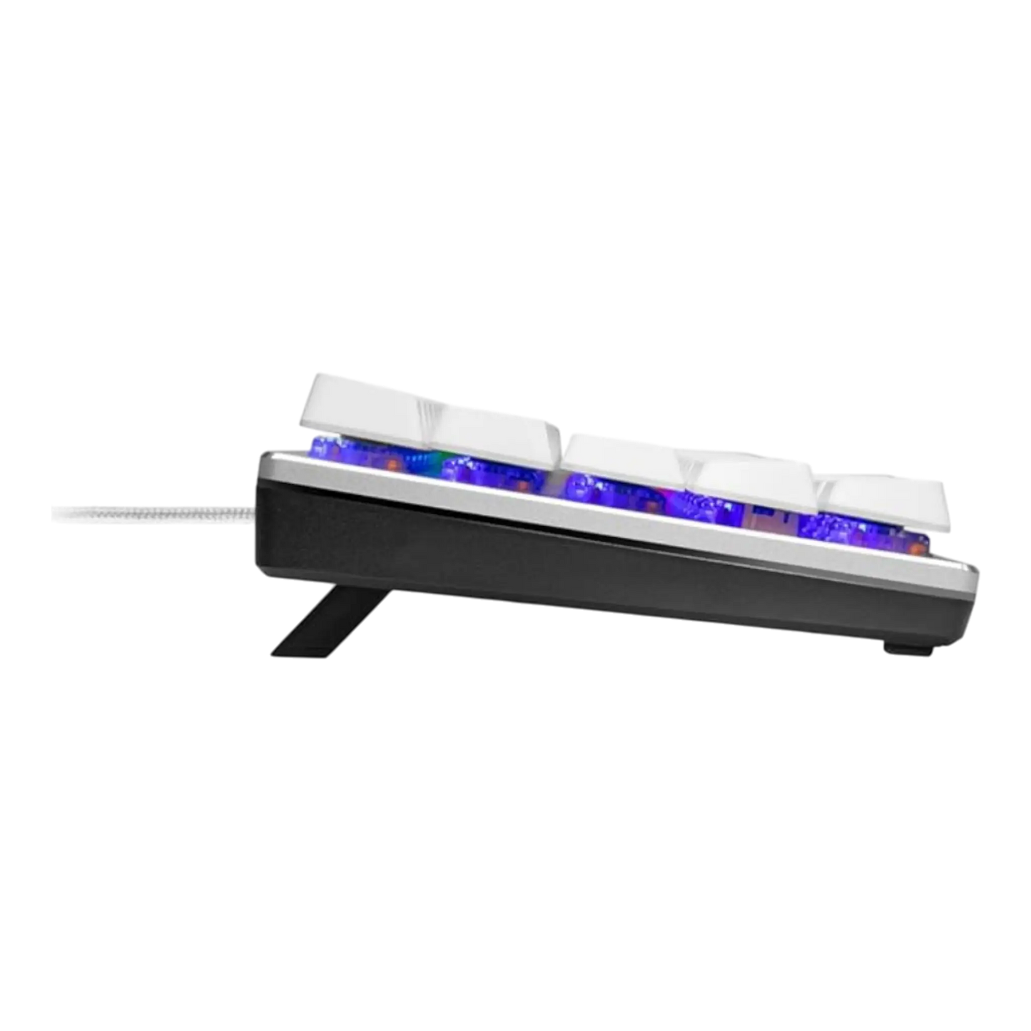 Teclado Mecánico Gamer con cable al 60% - Cooler Master SK620 BLANCO PLATEADO