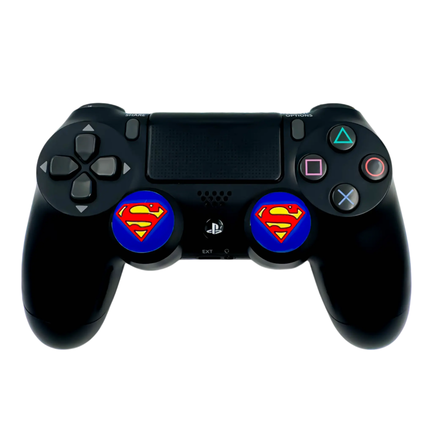 UNIDAD GRIPS PS4/PS5/XBOX ONE/XBOX SERIES. SUPERMAN AZUL