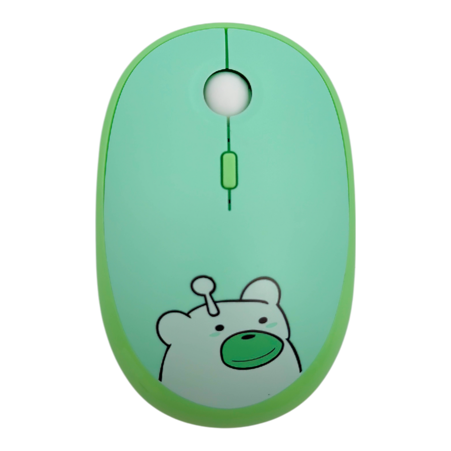 MOUSE INALÁMBRICO SILENCIOSO M2- GEEZER VERDE