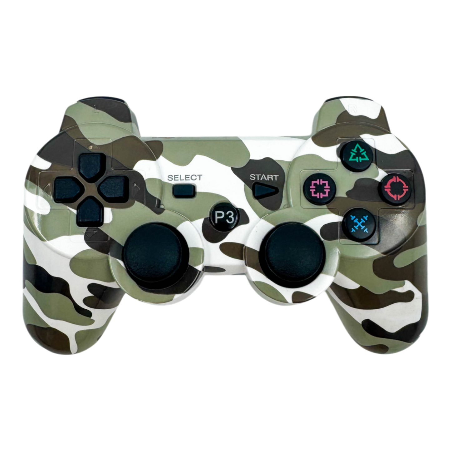 CONTROLES GENERICOS INALÁMBRICOS PLAY 3 - CAMUFLADO 3