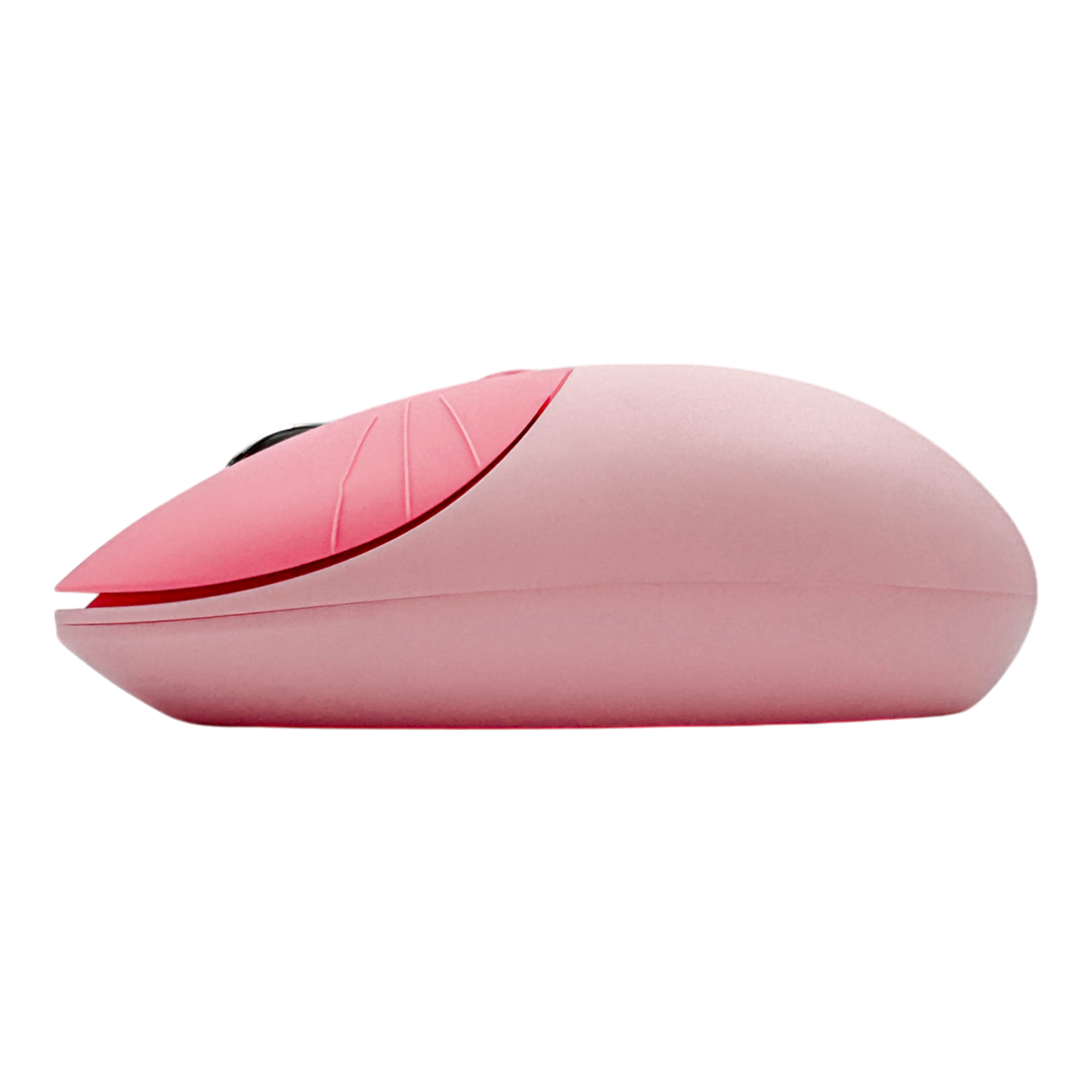 Mouse Inalámbrico MOFii M3 Rosado - Silencioso 2.4G 1600 DPI Gato Ergonómico