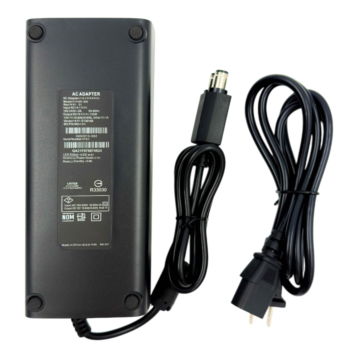 FUENTE DE PODER XBOX 360 SLIM GENÉRICA