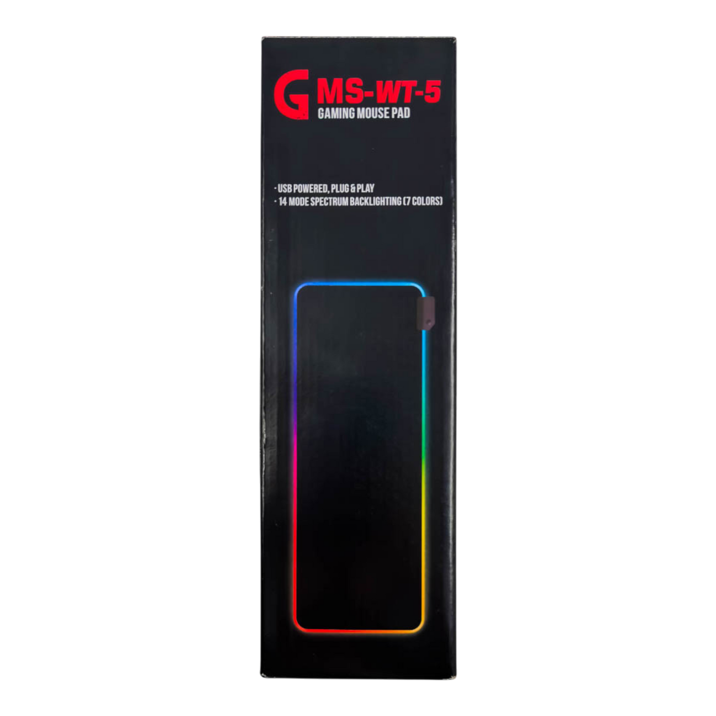 PAD MOUSE GAMER RGB DE 80X30CM