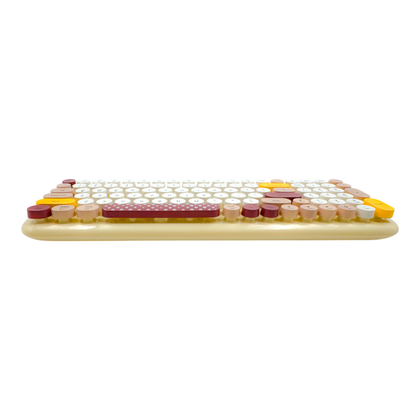 COMBO TECLADO Y MOUSE SILENCIOSO GEEZER CANDY PRO-BEIGE