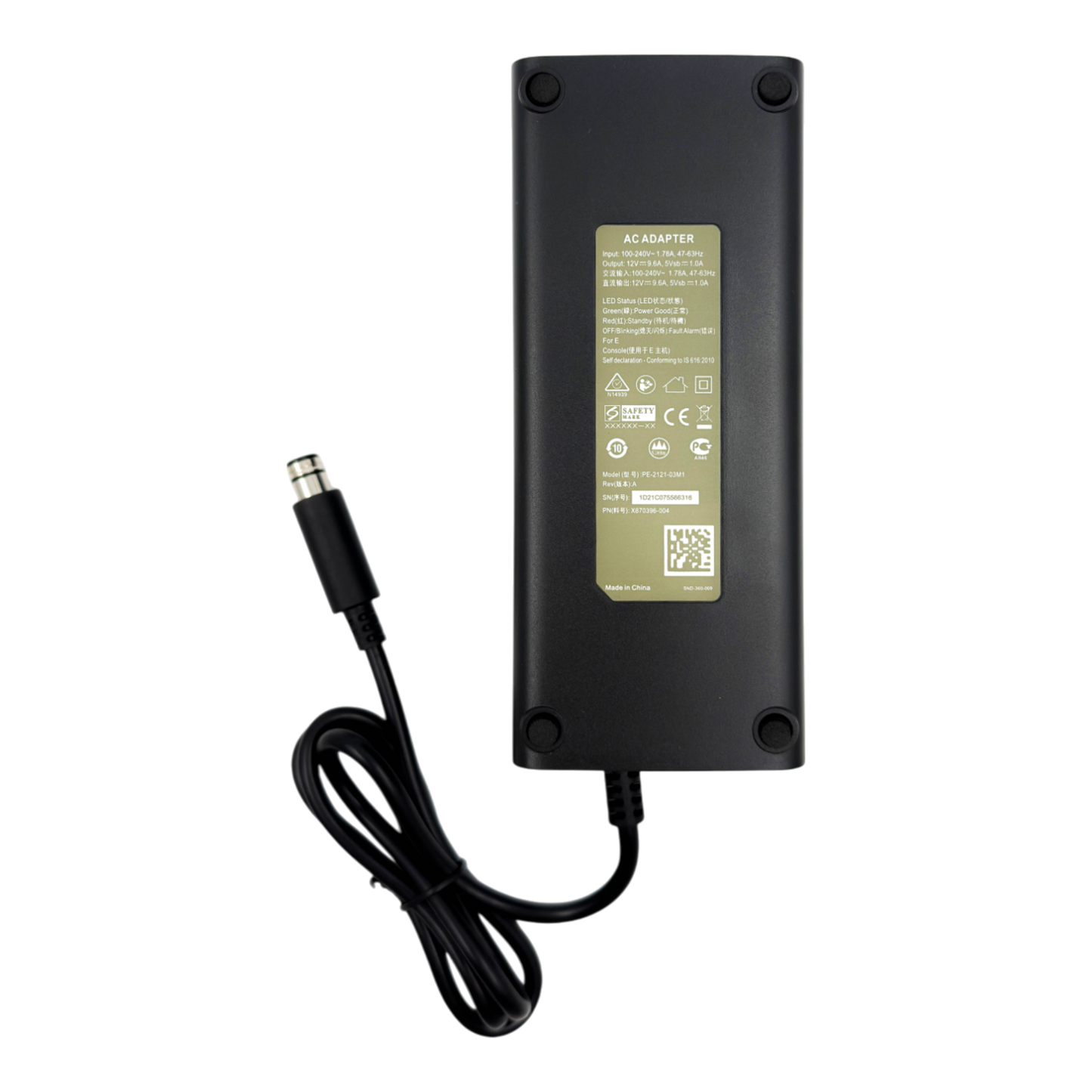 FUENTE DE PODER XBOX 360 SUPER SLIM GENÉRICA