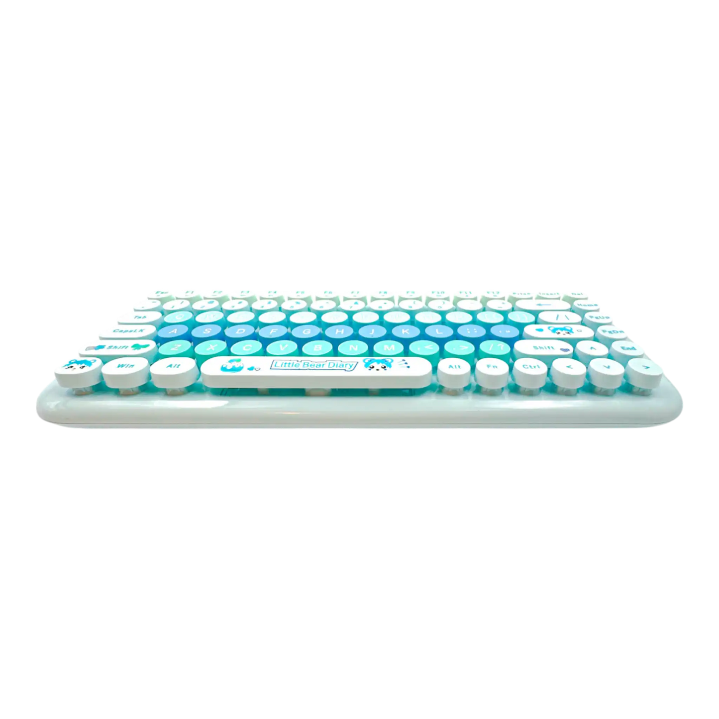 COMBO TECLADO Y MOUSE INALAMBRICO SILENCIOSO MOFII 0056-AZUL