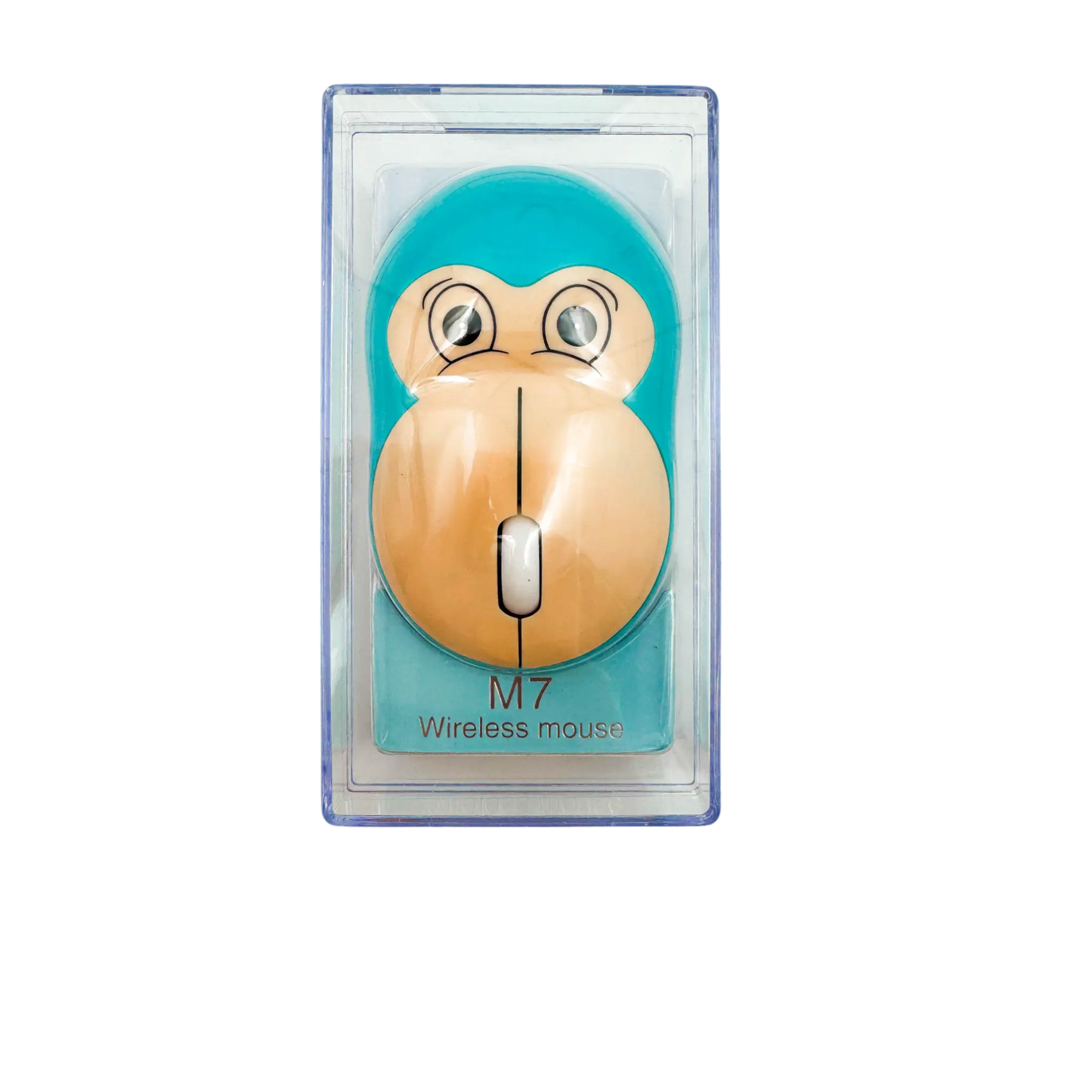 MOUSE INALÁMBRICO SILENCIOSO M7 MOFII - TURQUESA