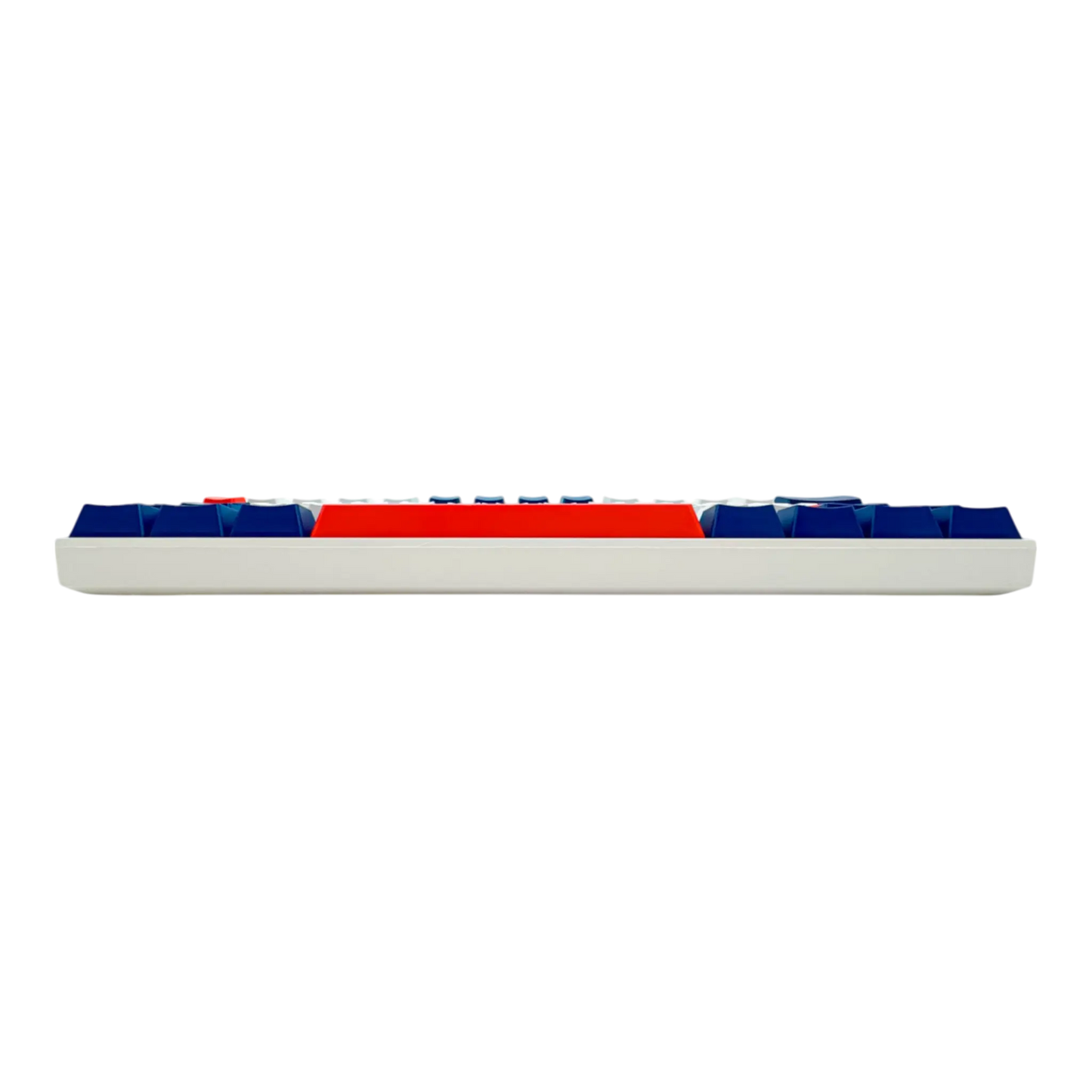 Teclado mecánico para juegos T-Wolf T60 60% RGB con cable BLANCO- AZUL