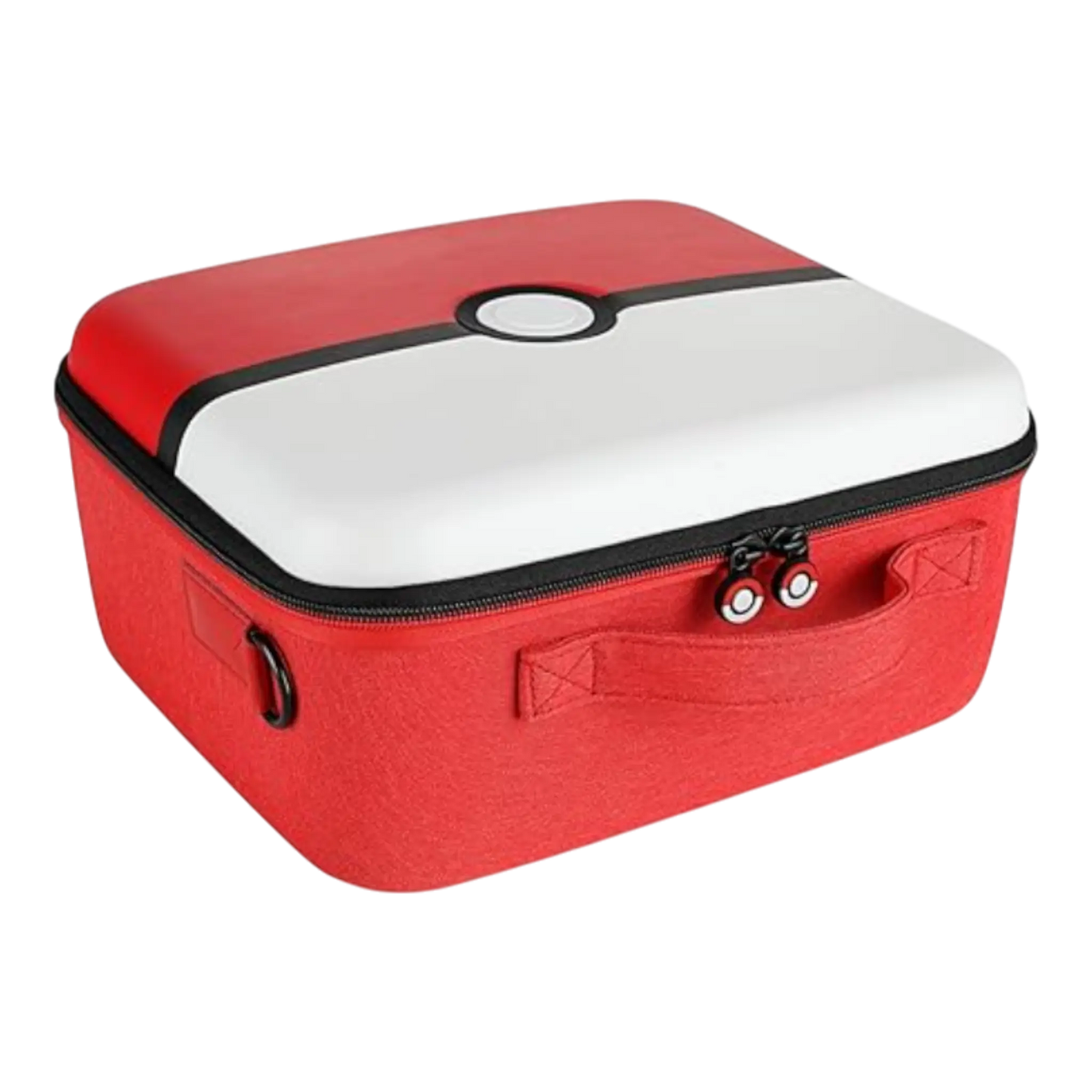 MALETA VIAJERA RIGIDA CON DISEÑO DE POKEBOLA