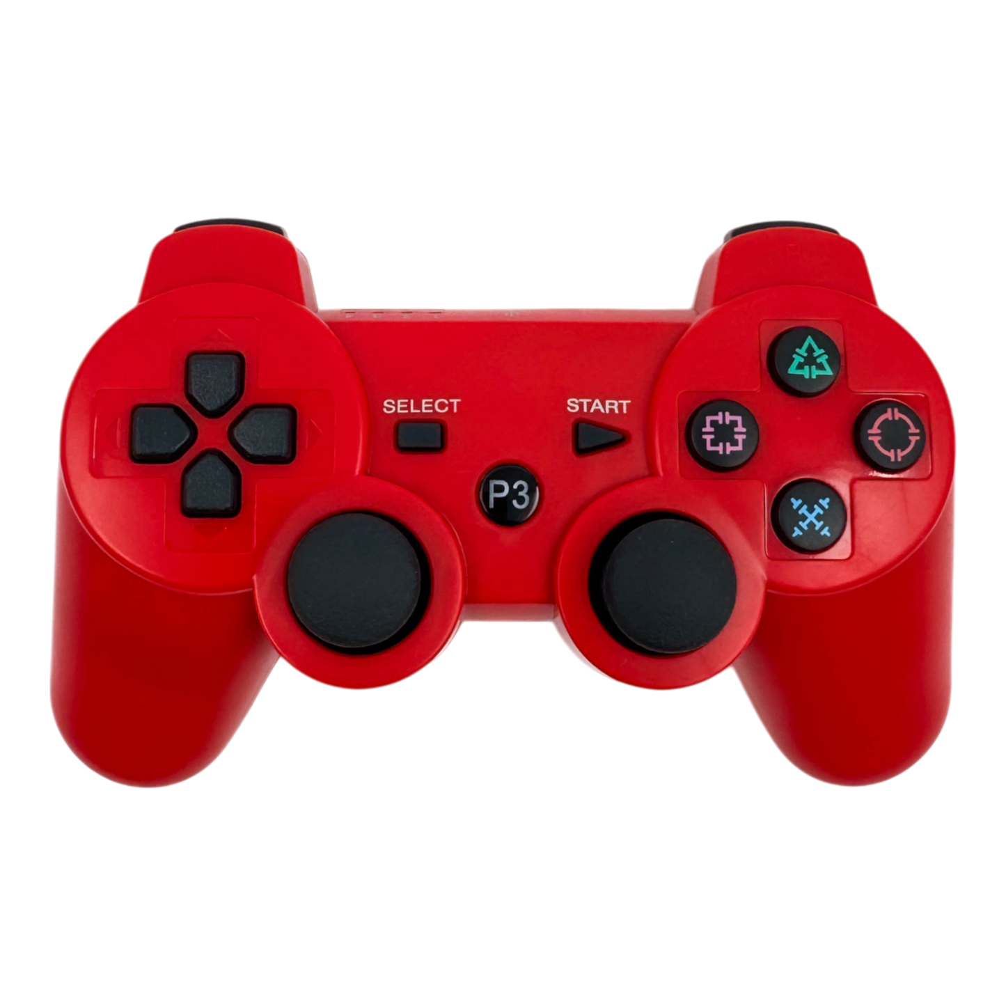 CONTROLES GENERICOS INALÁMBRICOS PLAY 3 - ROJO
