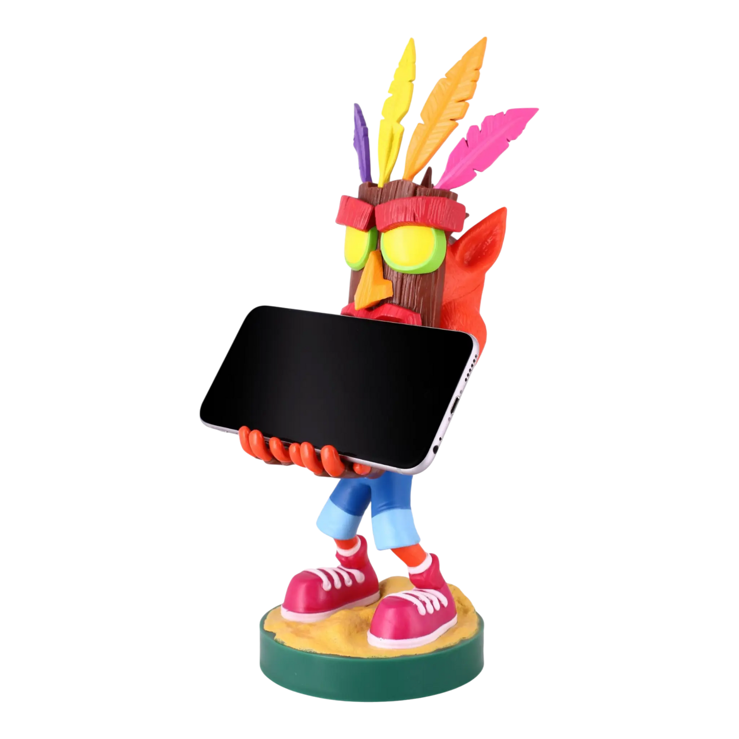 SOPORTE Crash Bandicoot: Crash Aku Aku -PARA TU CONTROL O CELULAR - CABLE GUYS ORIGINAL
