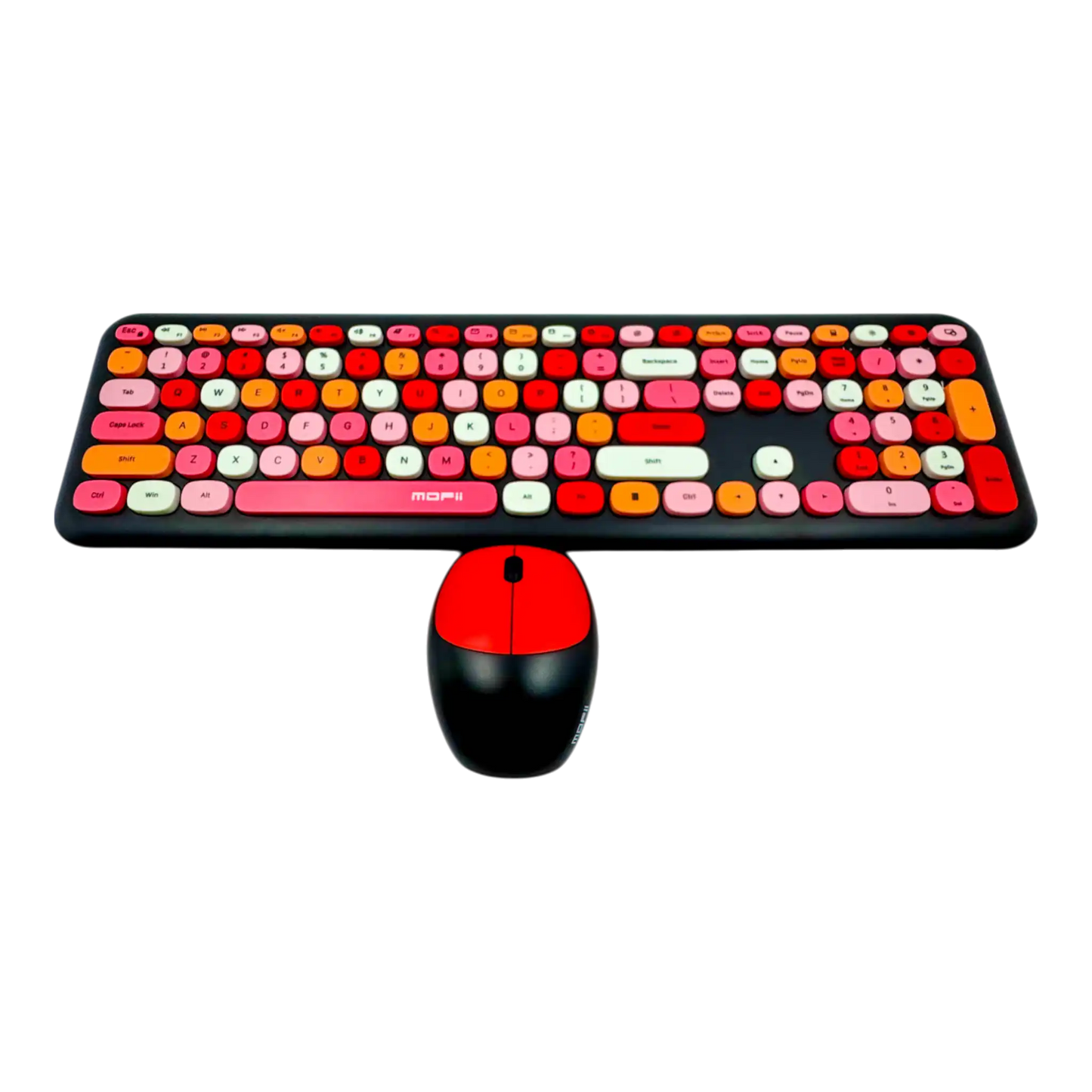 COMBO TECLADO Y MOUSE SILENCIOSO MOFII 0060-NEGRO