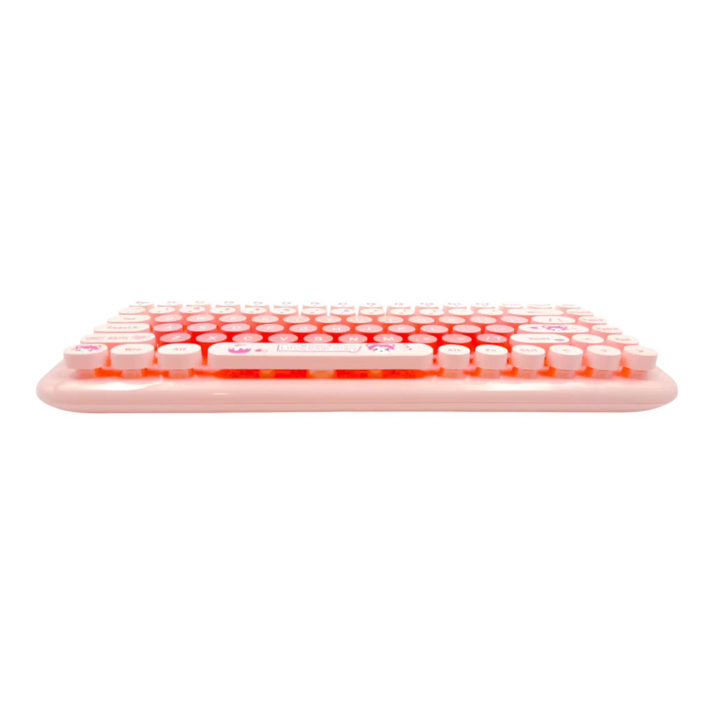 COMBO TECLADO Y MOUSE INALAMBRICO SILENCIOSO MOFII 0056-ROSADO