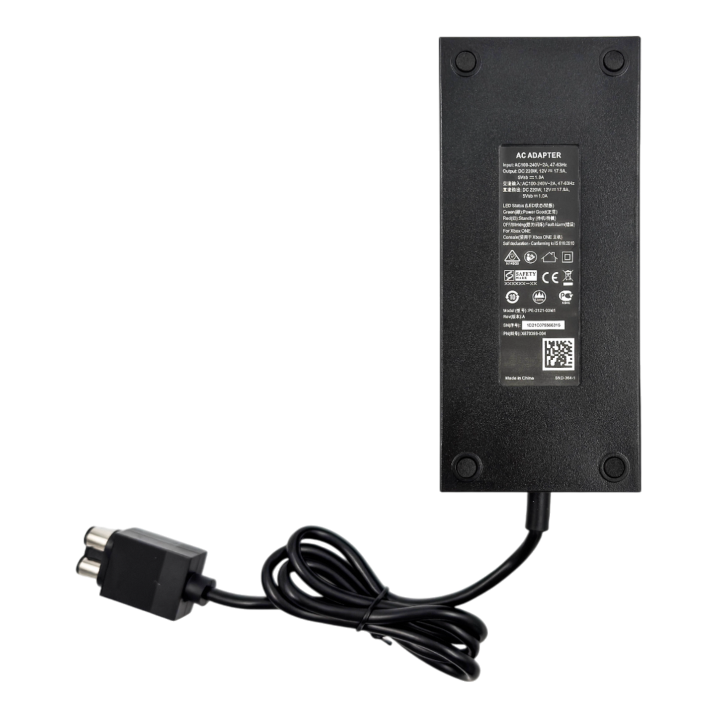 FUENTE DE PODER XBOX ONE FAT GENÉRICA