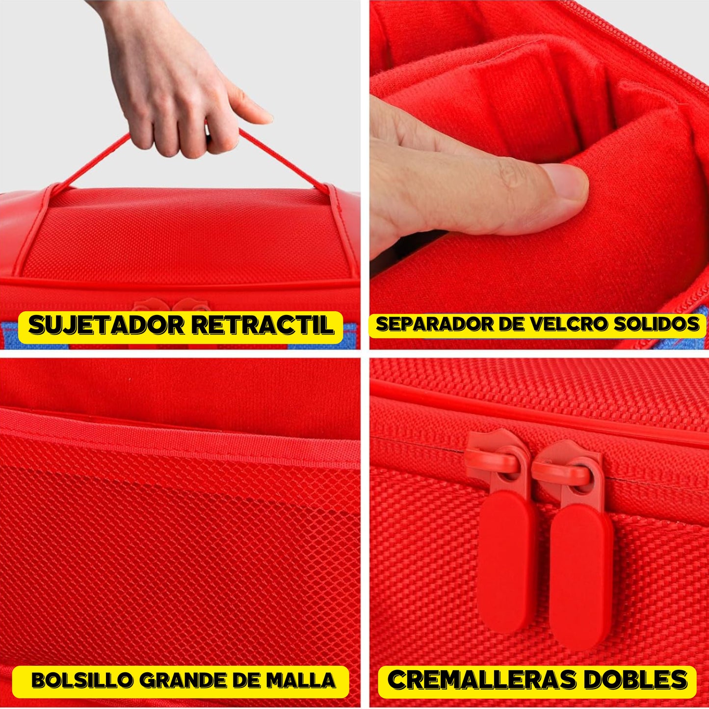 FUNDA DE VIAJE PARA NINTENDO SWITCH-MARIO