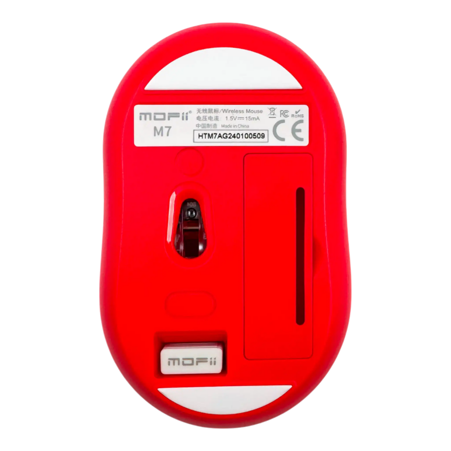 MOUSE INALÁMBRICO SILENCIOSO MOFII | M7 ROJO