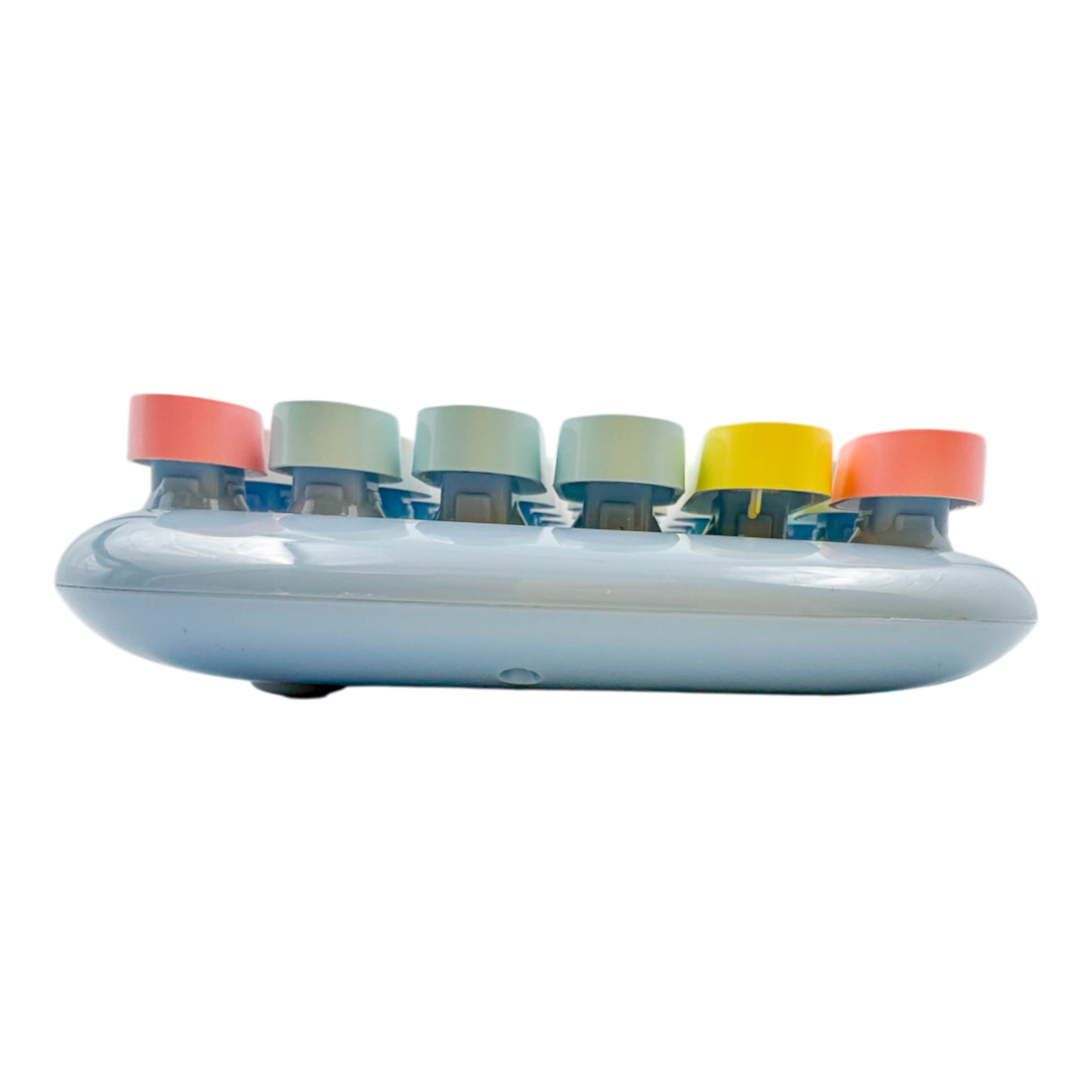 COMBO TECLADO Y MOUSE SILENCIOSO GEEZER CANDY PRO-AZUL