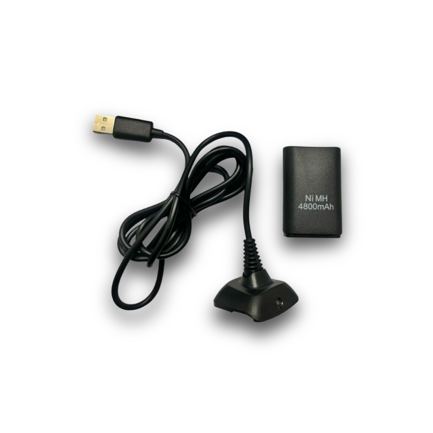 KIT CARGA Y JUEGA GENÉRICO CONTROL XBOX 360