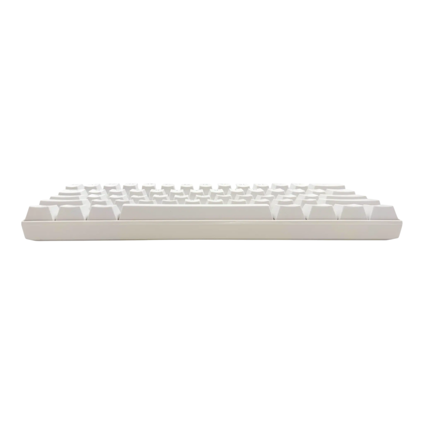 Teclado mecánico para juegos T-Wolf T60 60% RGB con cable BLANCO