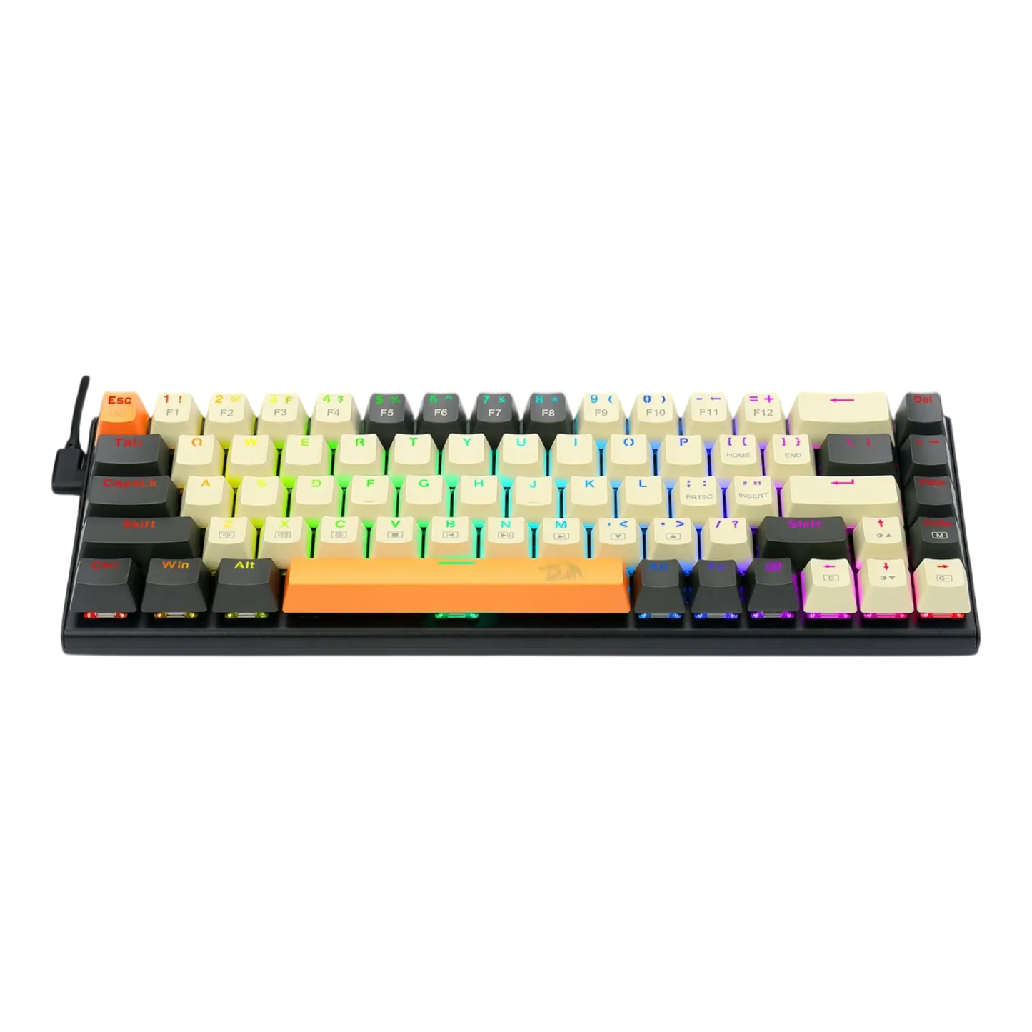 Teclado Mecánico Gamer con cable al 60% - Redragon RYZE K663
