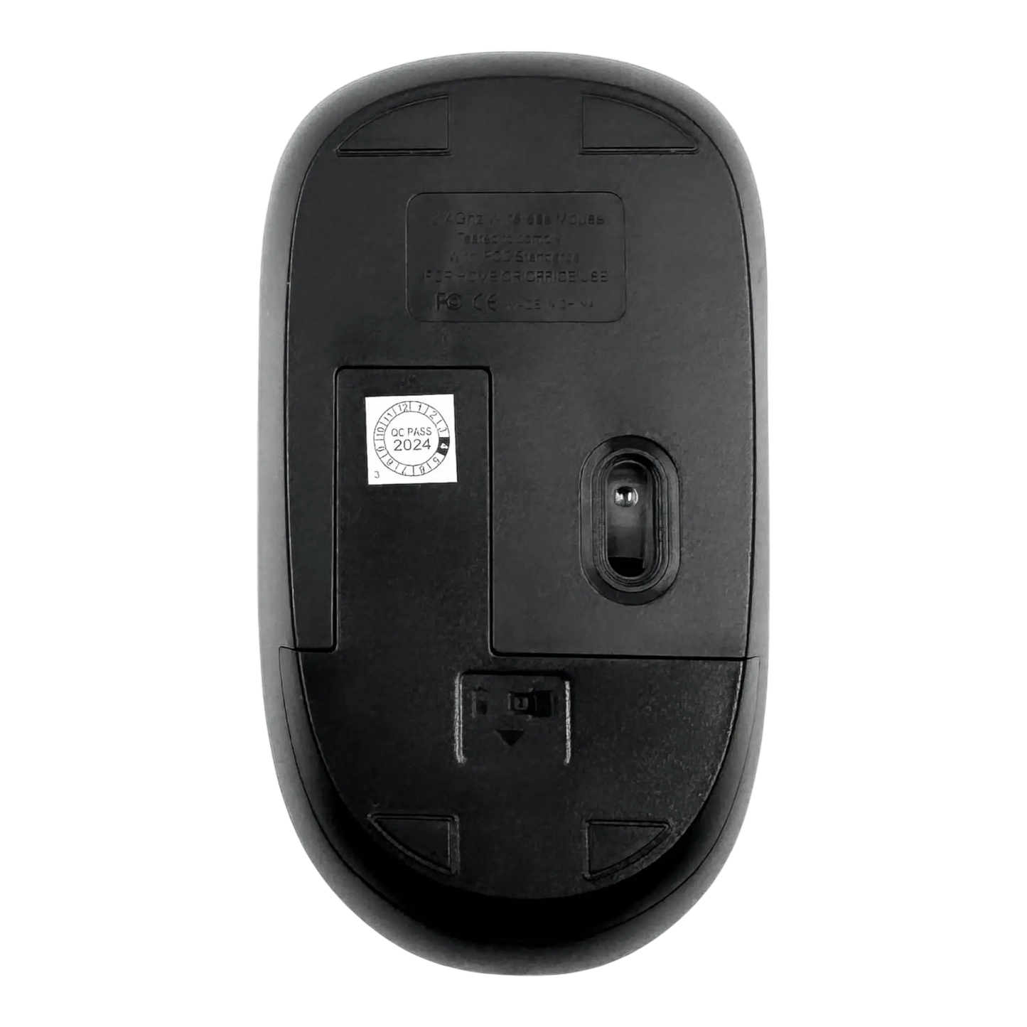 MOUSE INALÁMBRICO WEIBO 2835B NEGRO
