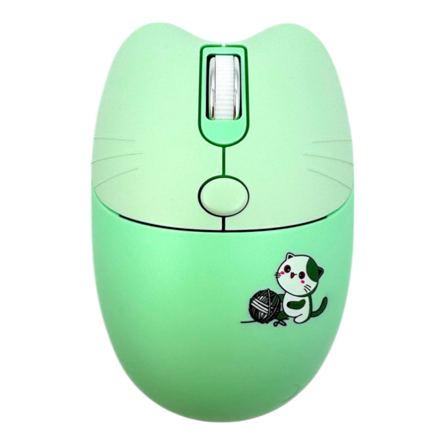 COMBO MOUSE Y TECLADO GEEZER 0069 OREJAS DE GATO-VERDE