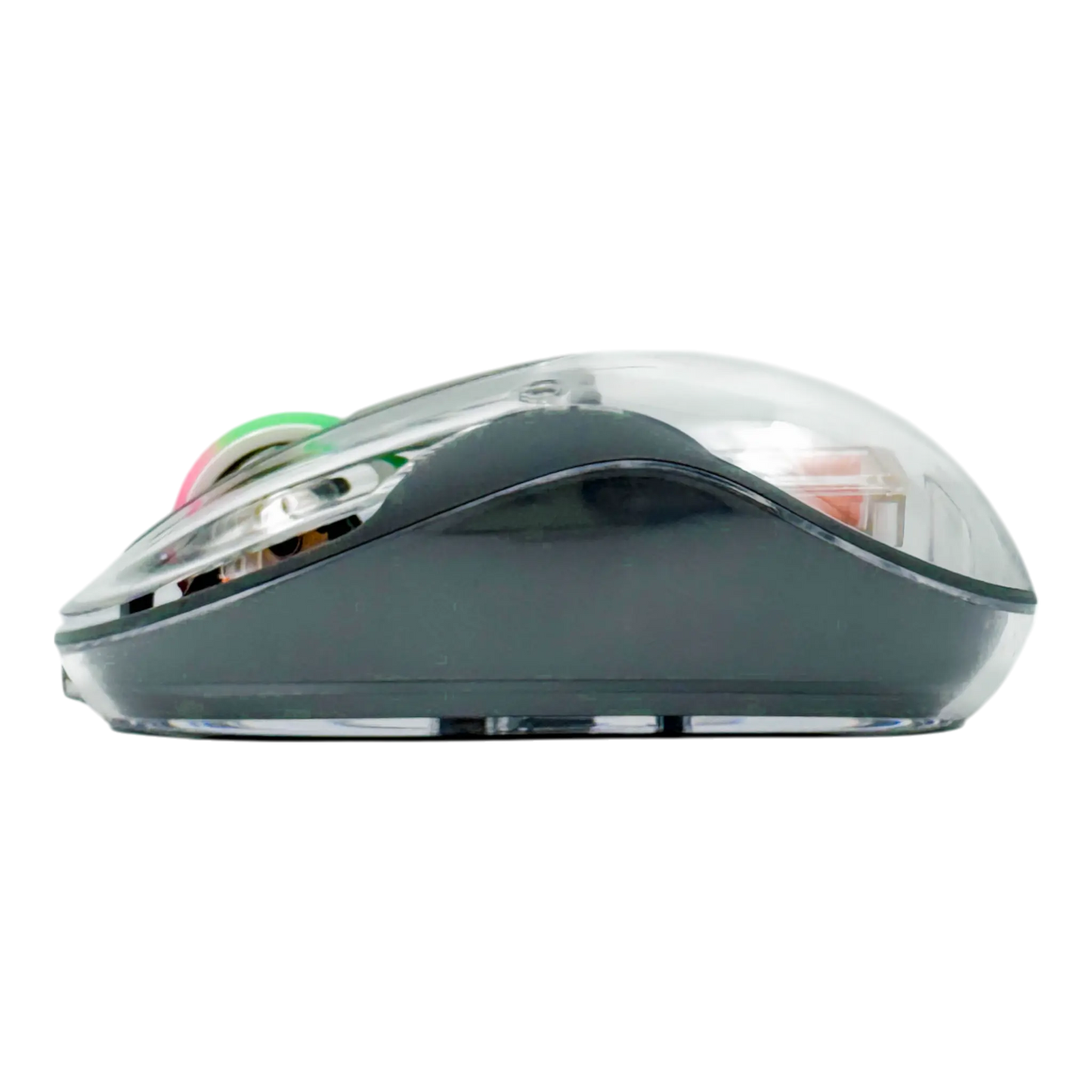 MOUSE INALÁMBRICO TRASNPARENTE M333 - GRIS