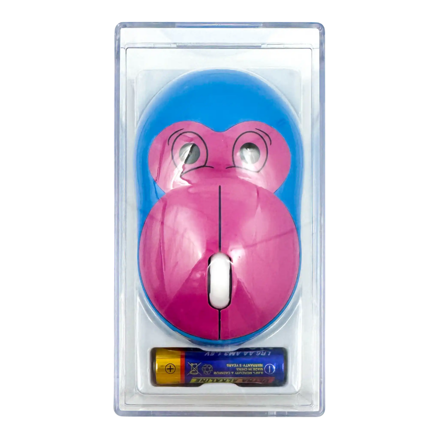 MOUSE INALÁMBRICO SILENCIOSO M7 MOFII AZUL-PURPURA