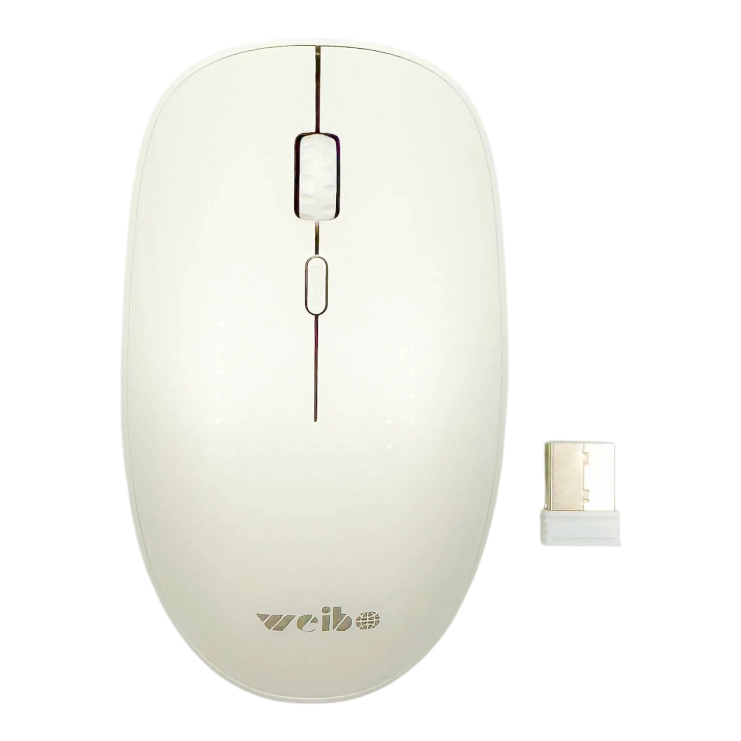 MOUSE INALÁMBRICO WEIBO 2835B BLANCO